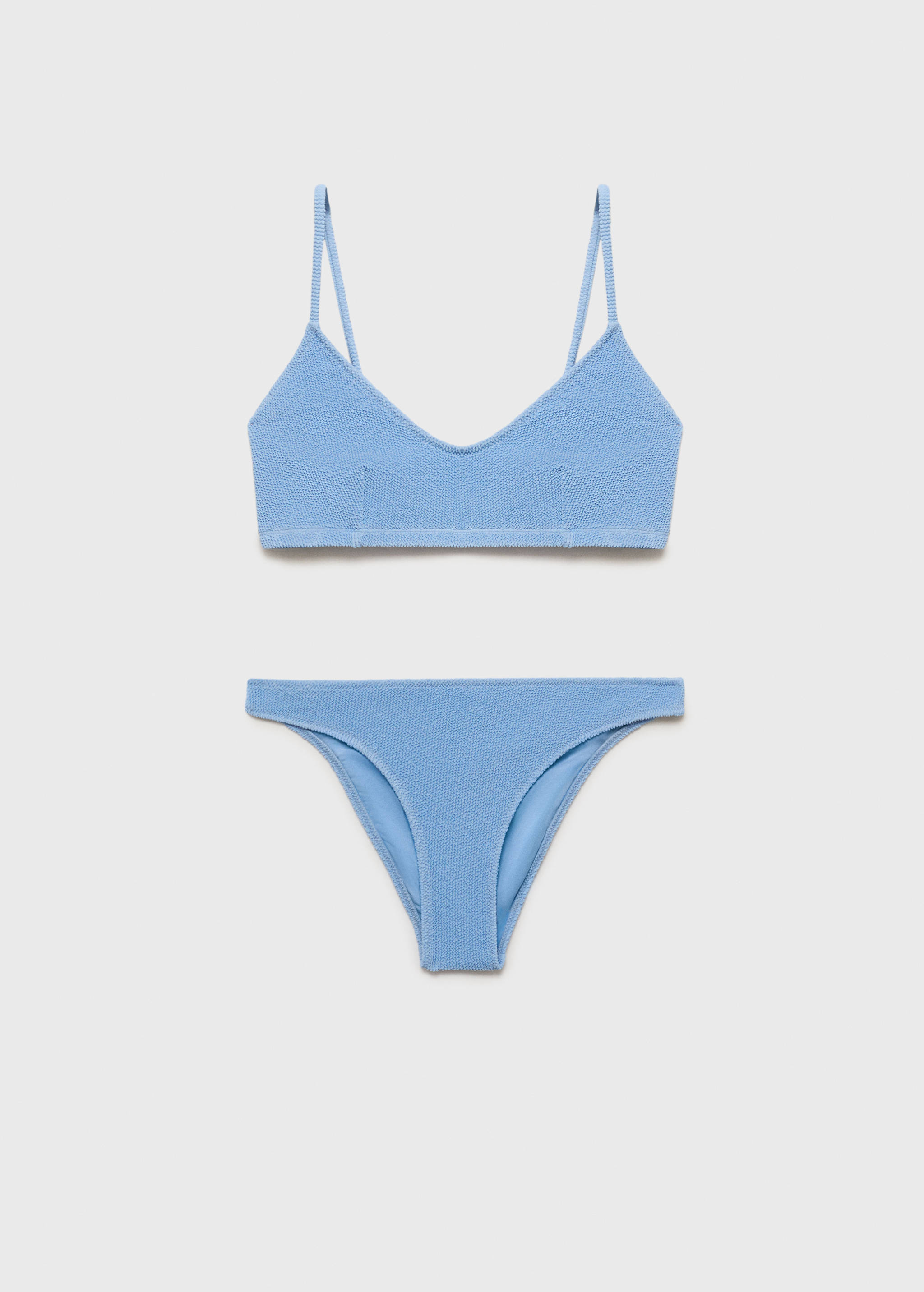 Бикини с фактурной выделкой - Изделие без модели