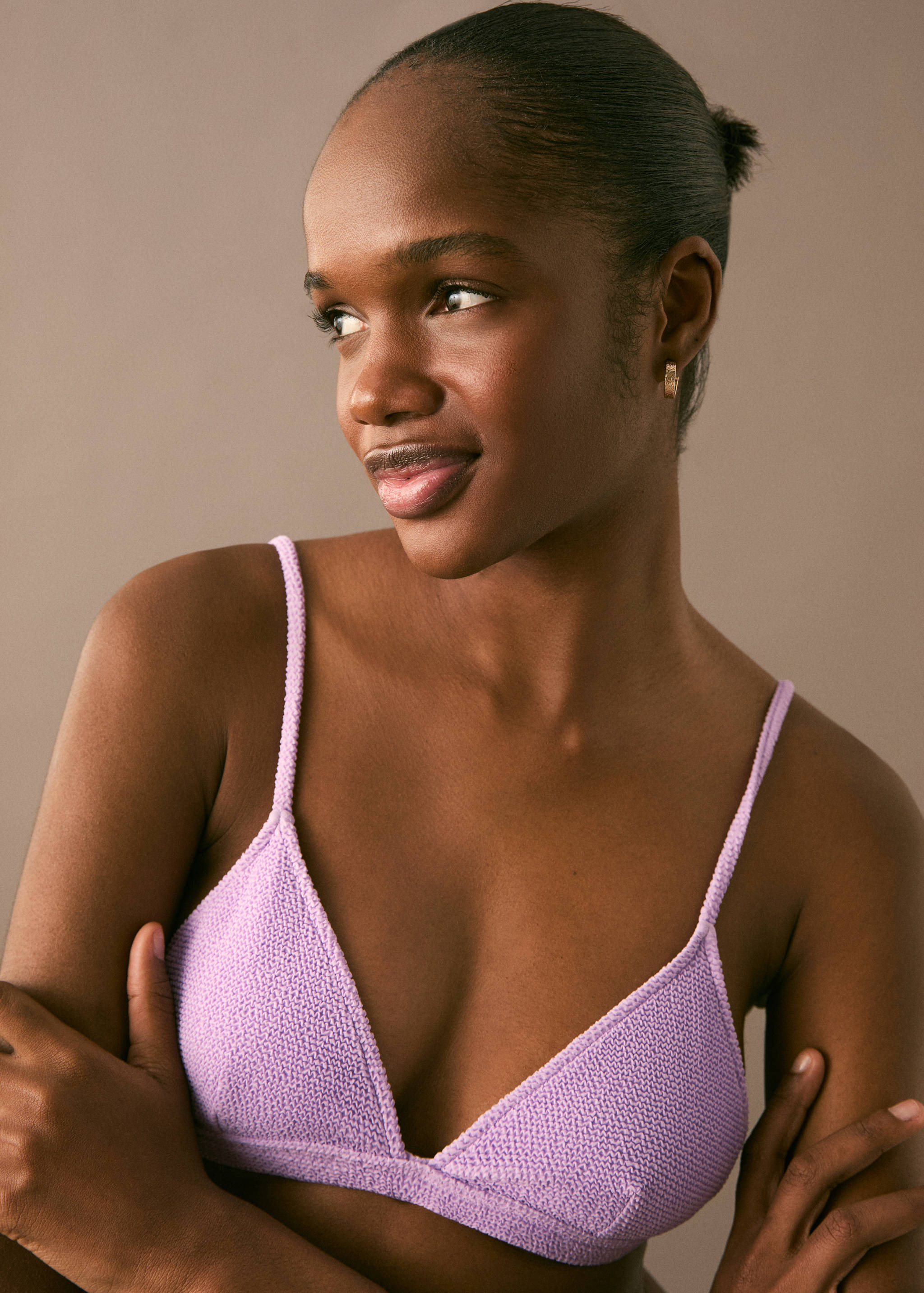 Бикини с фактурной выделкой - Деталь изделия 1