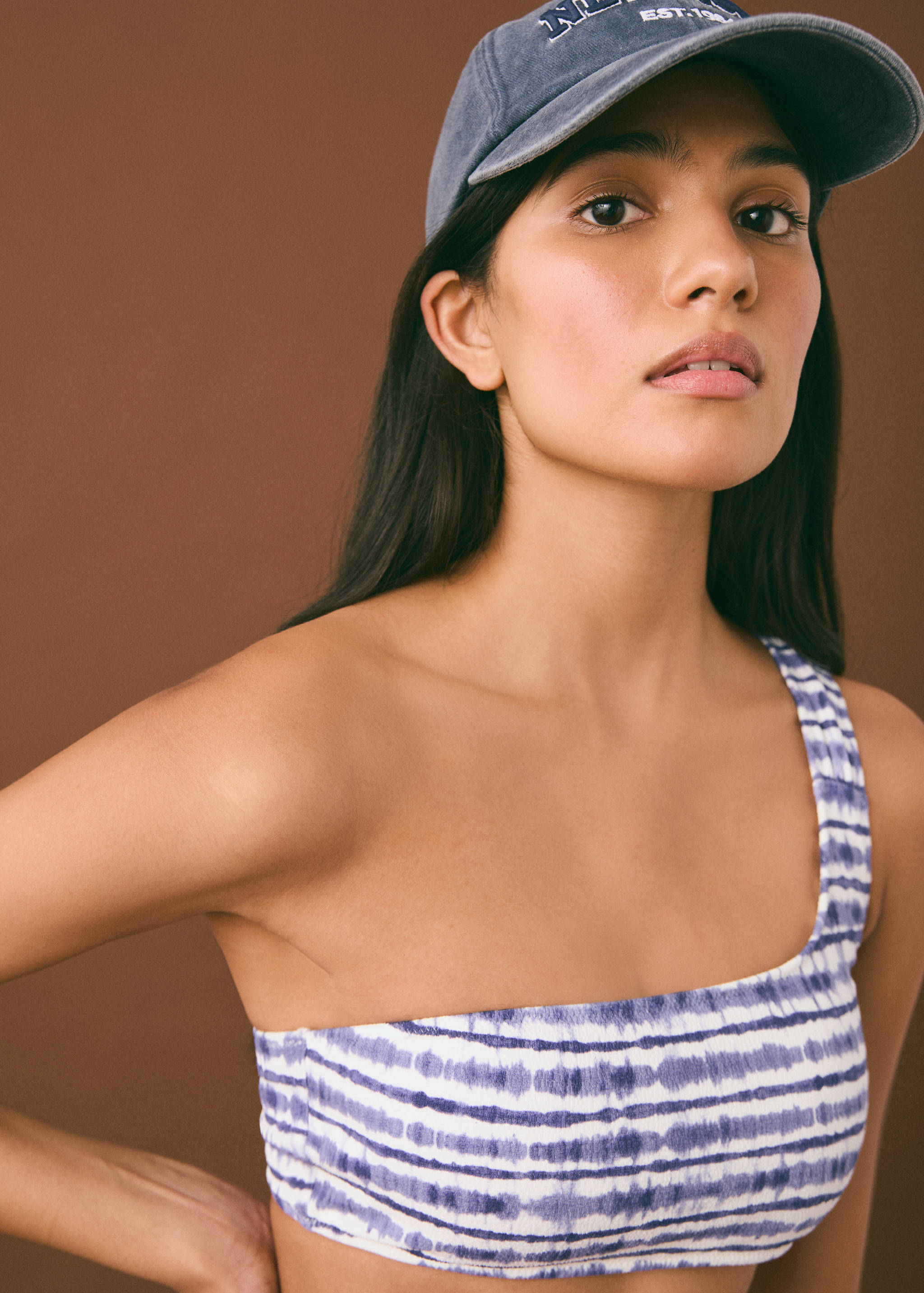 Асимметричное бикини тай-дай - Деталь изделия 1