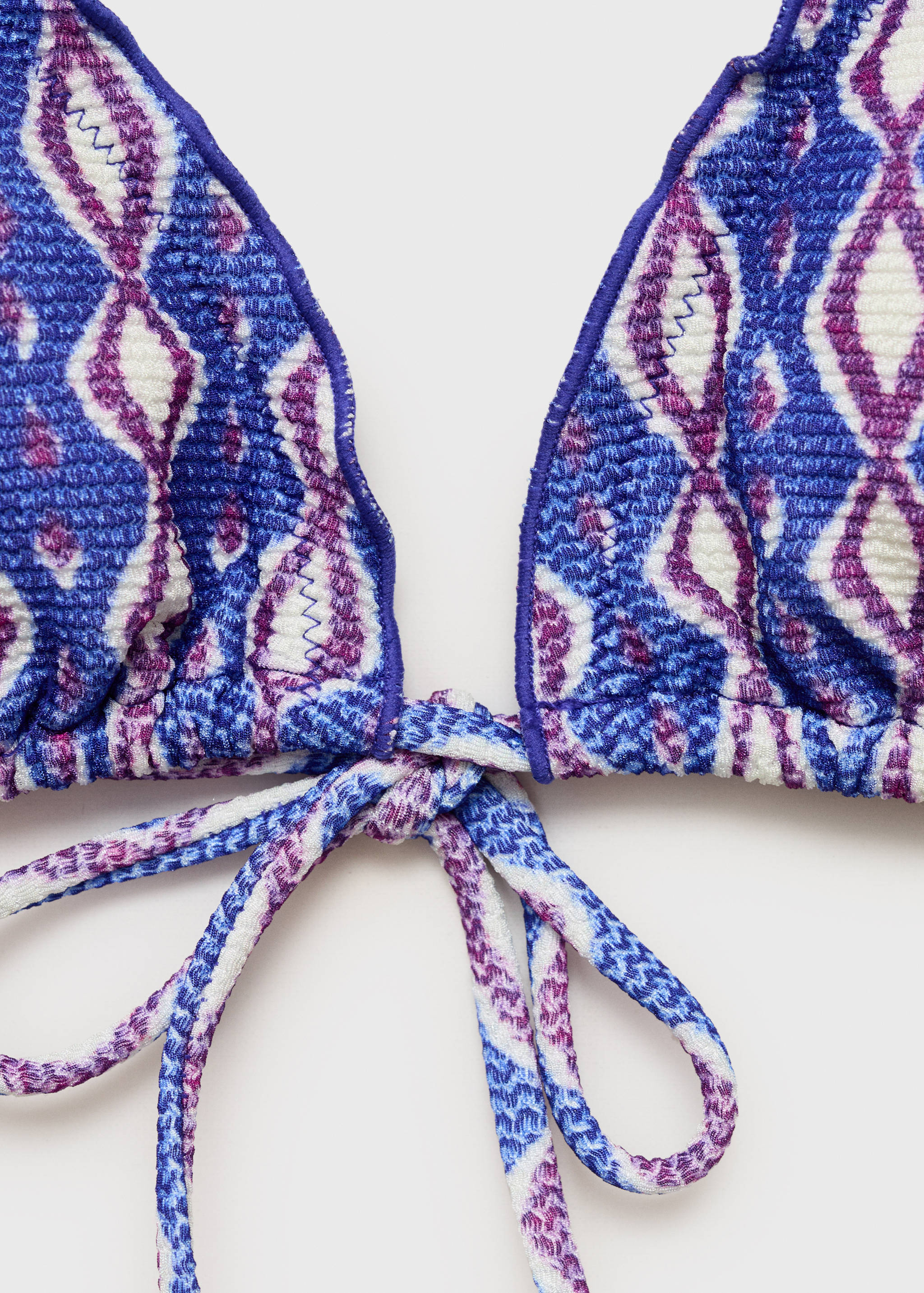 Бикини с принтом и окантовкой - Деталь изделия 8