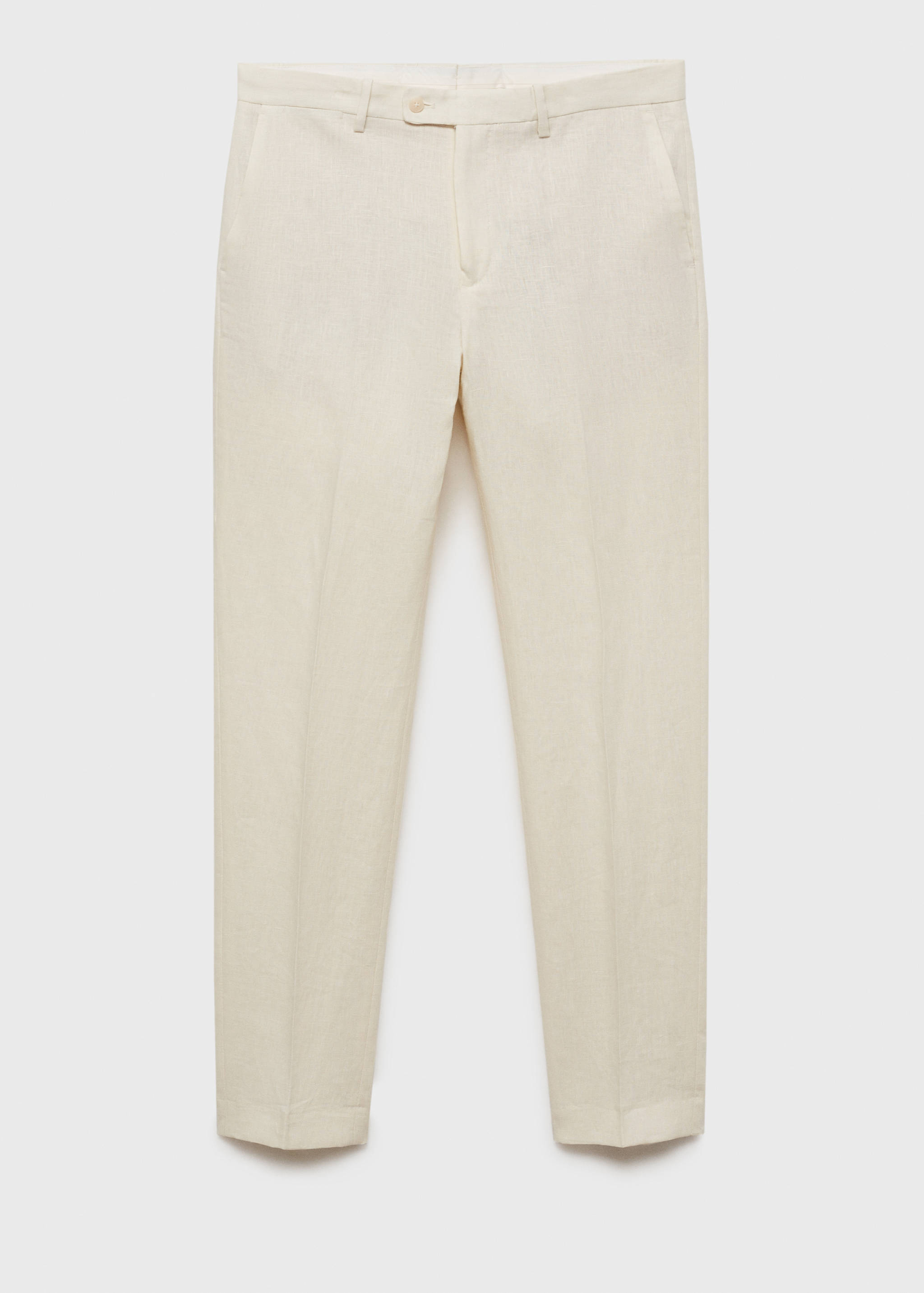 Amalfi 100% linen slim-fit suit trousers - Article without model