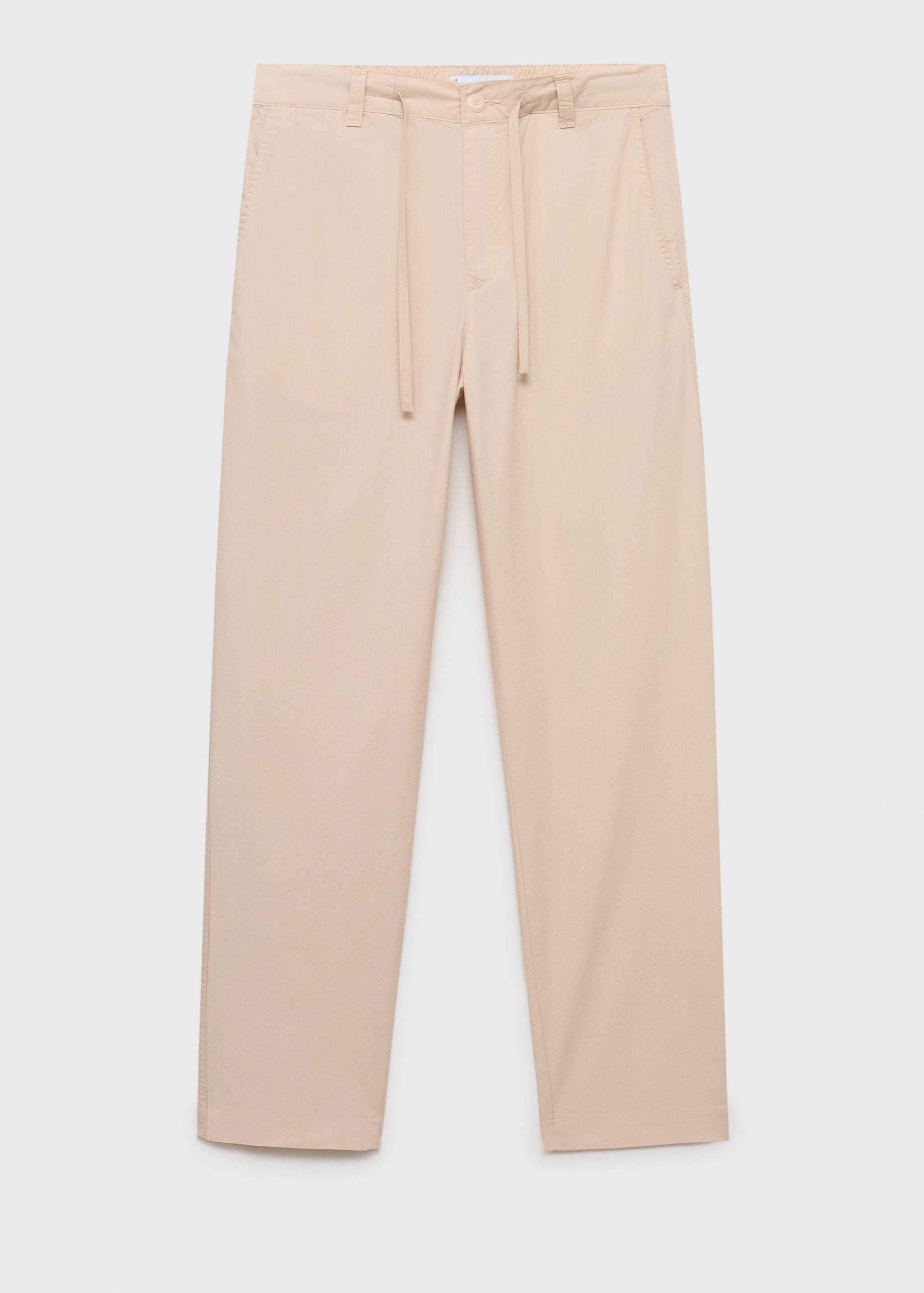 Pantalon en popeline de coton - Article sans modèle