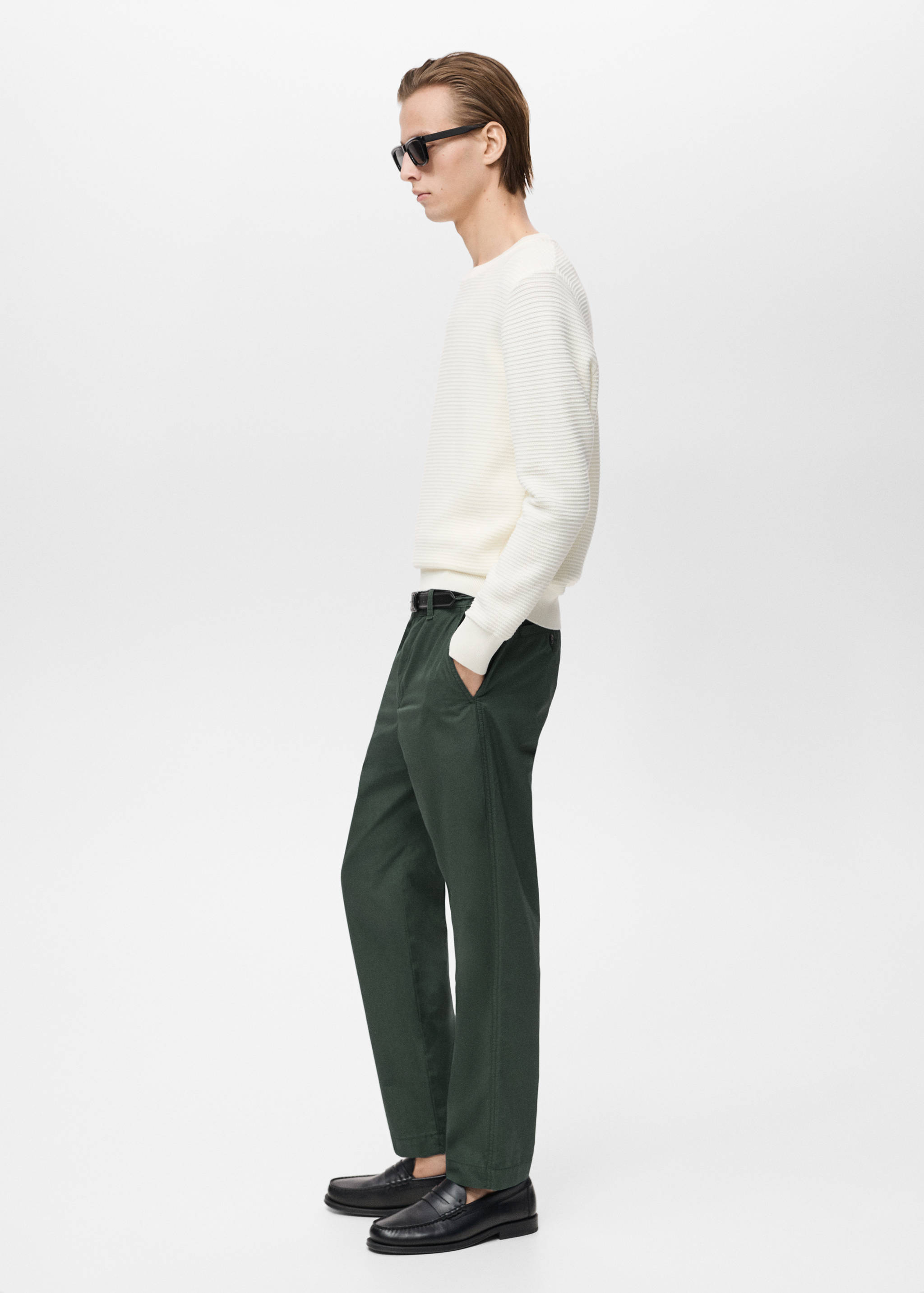 Pantalon en popeline de coton - Détail de l'article 2