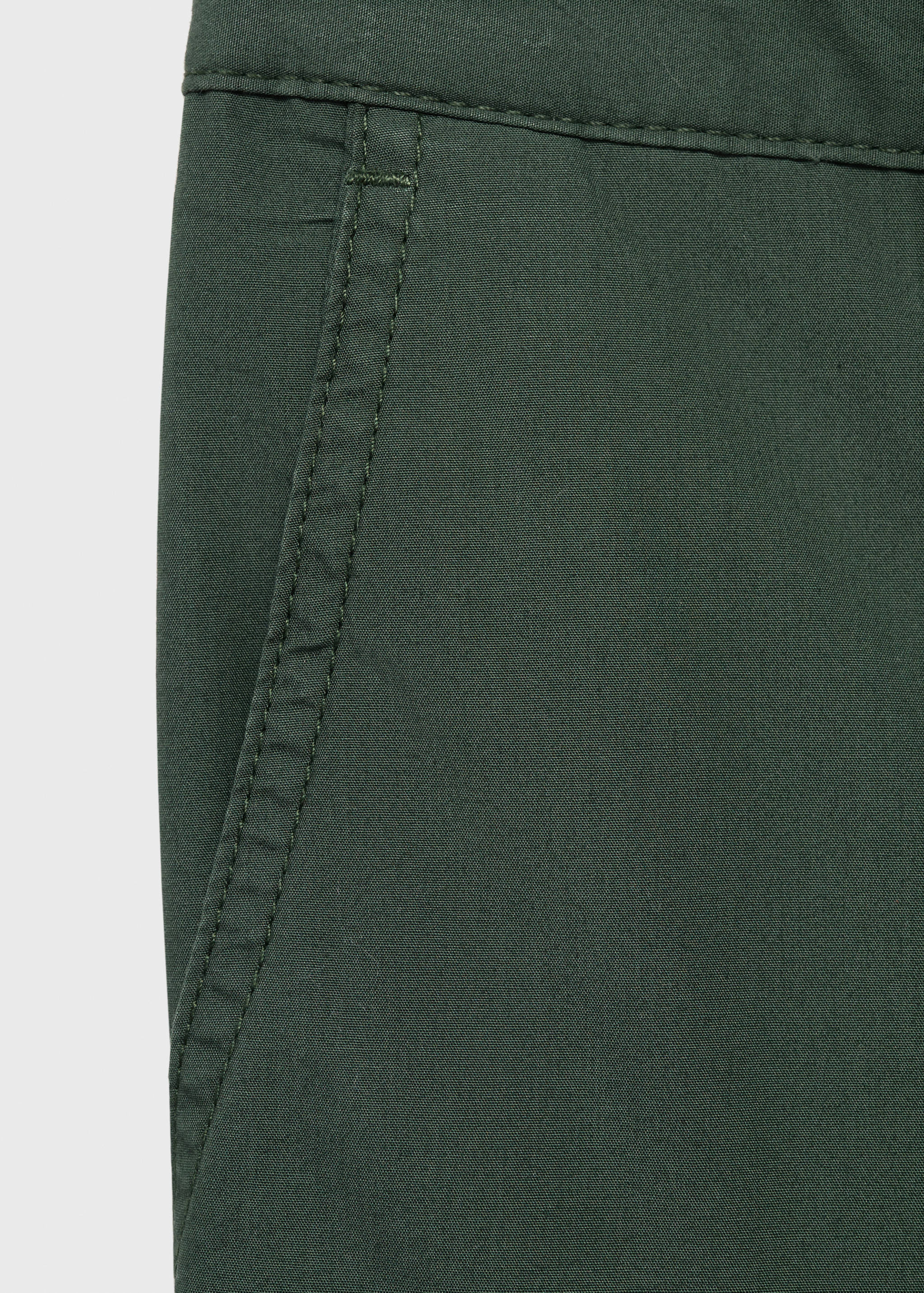 Poplin cotton pants - Details of the article 8