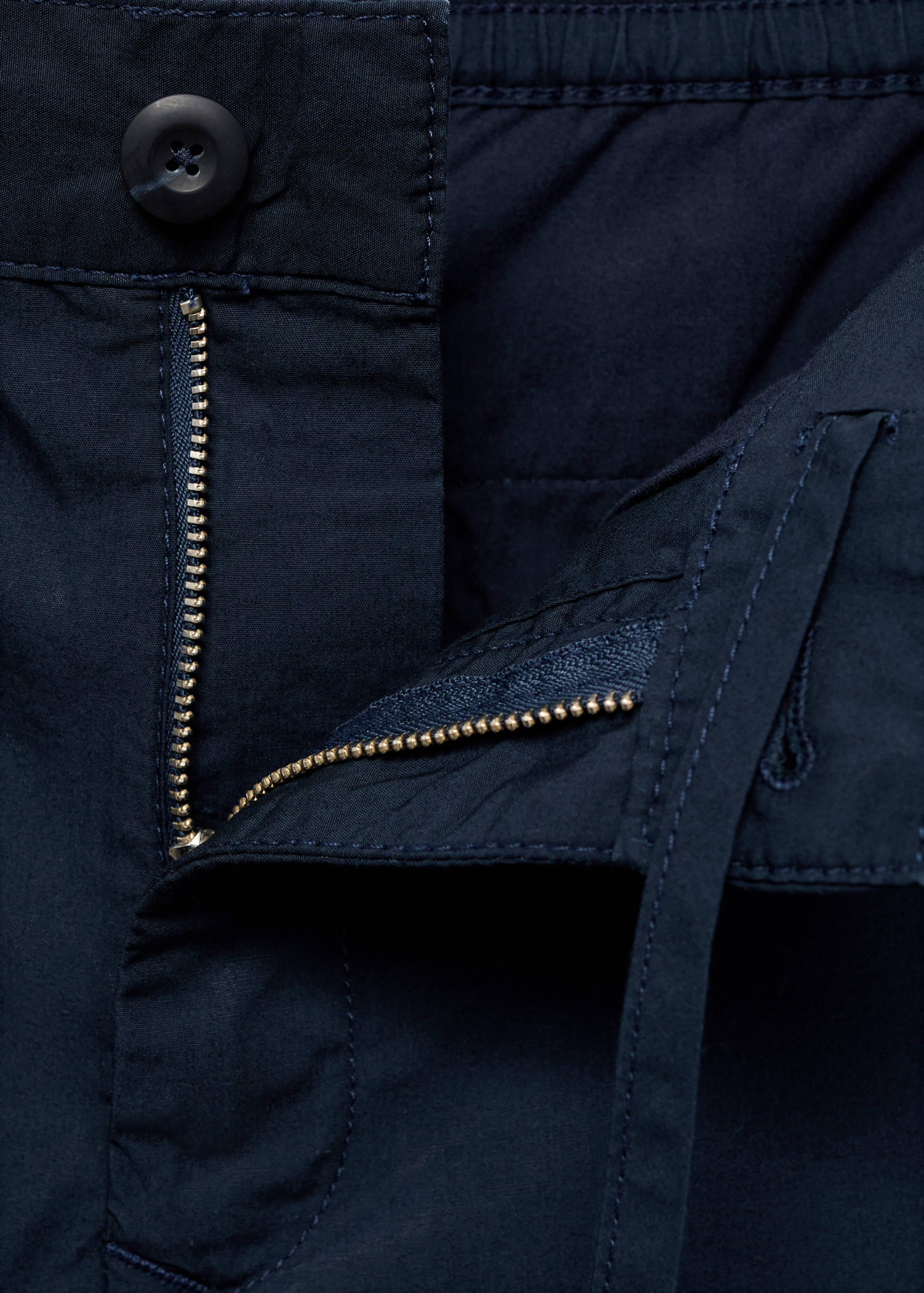 Poplin cotton pants - Details of the article 0