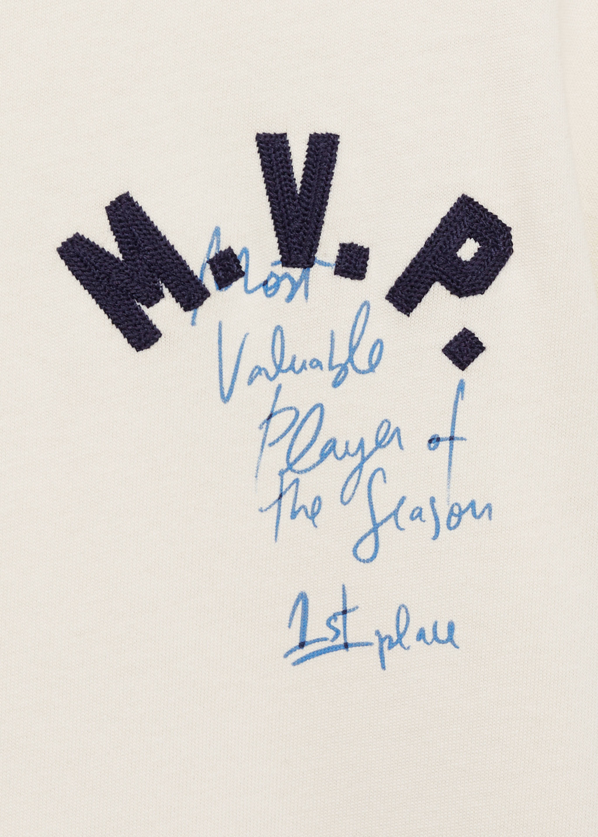 Embroidered cotton T-shirt - Details of the article 8