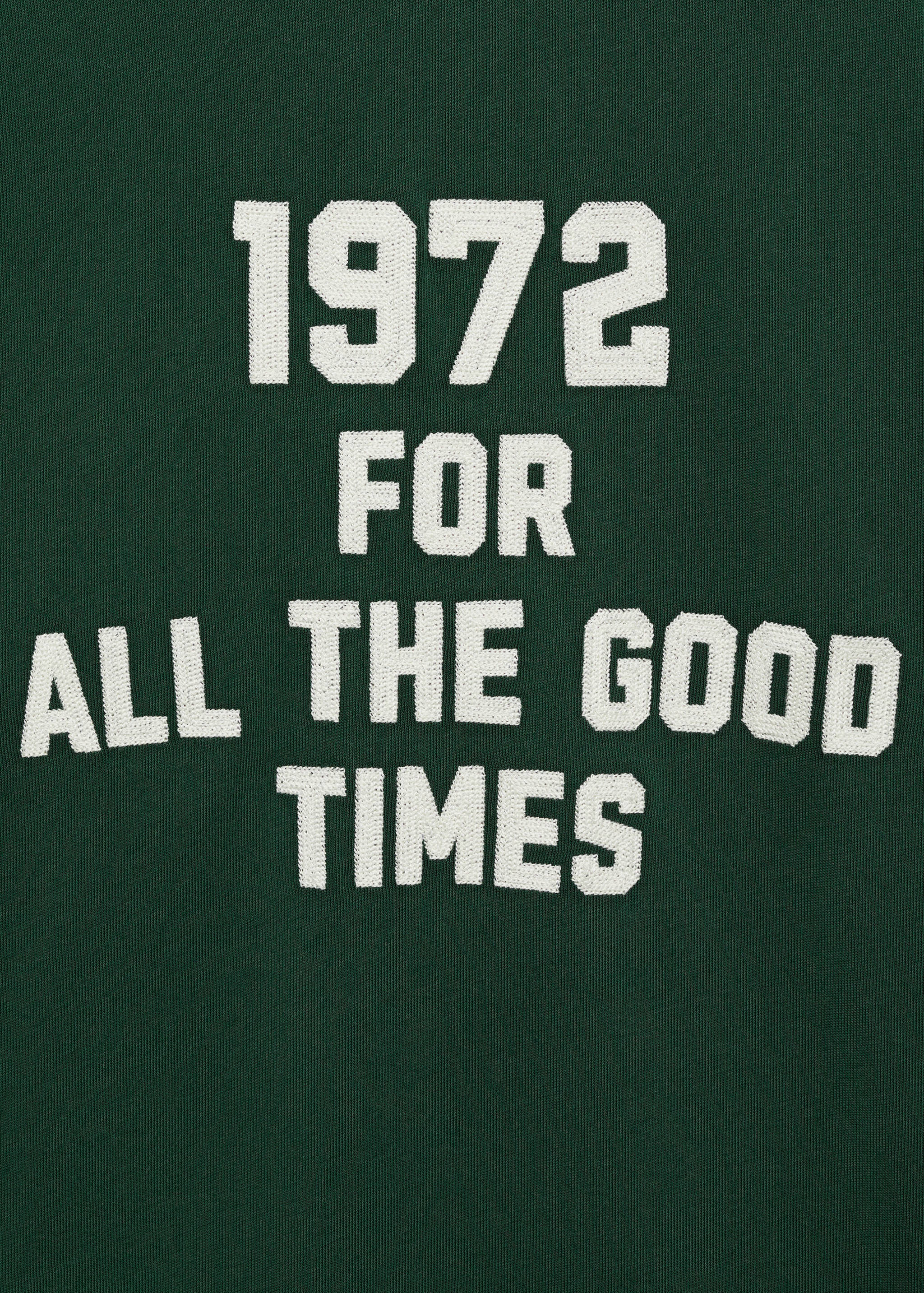 Футболка 100% хлопок с вышивкой - Деталь изделия 8