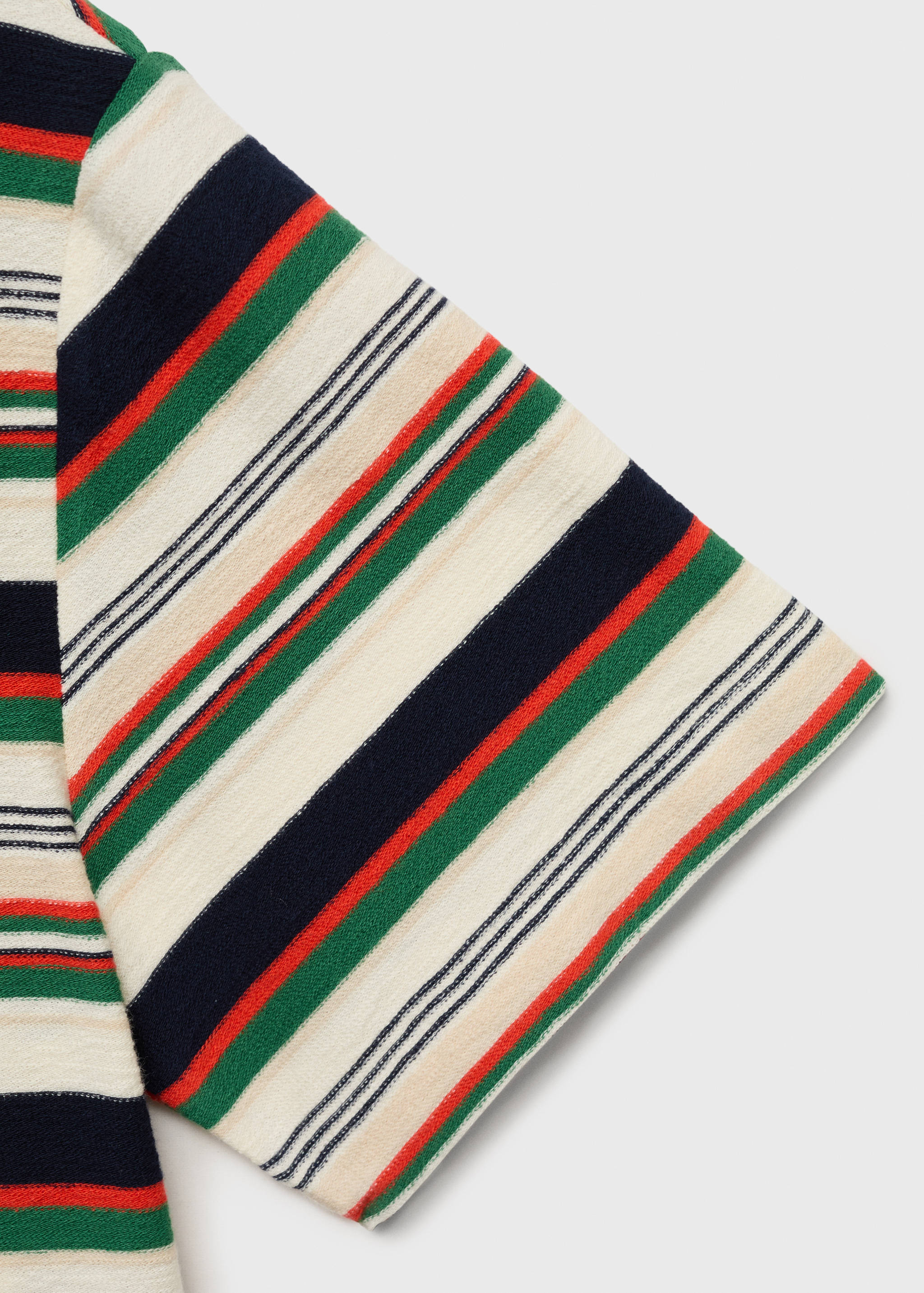 100% cotton regular-fit striped t-shirt - Details of the article 8