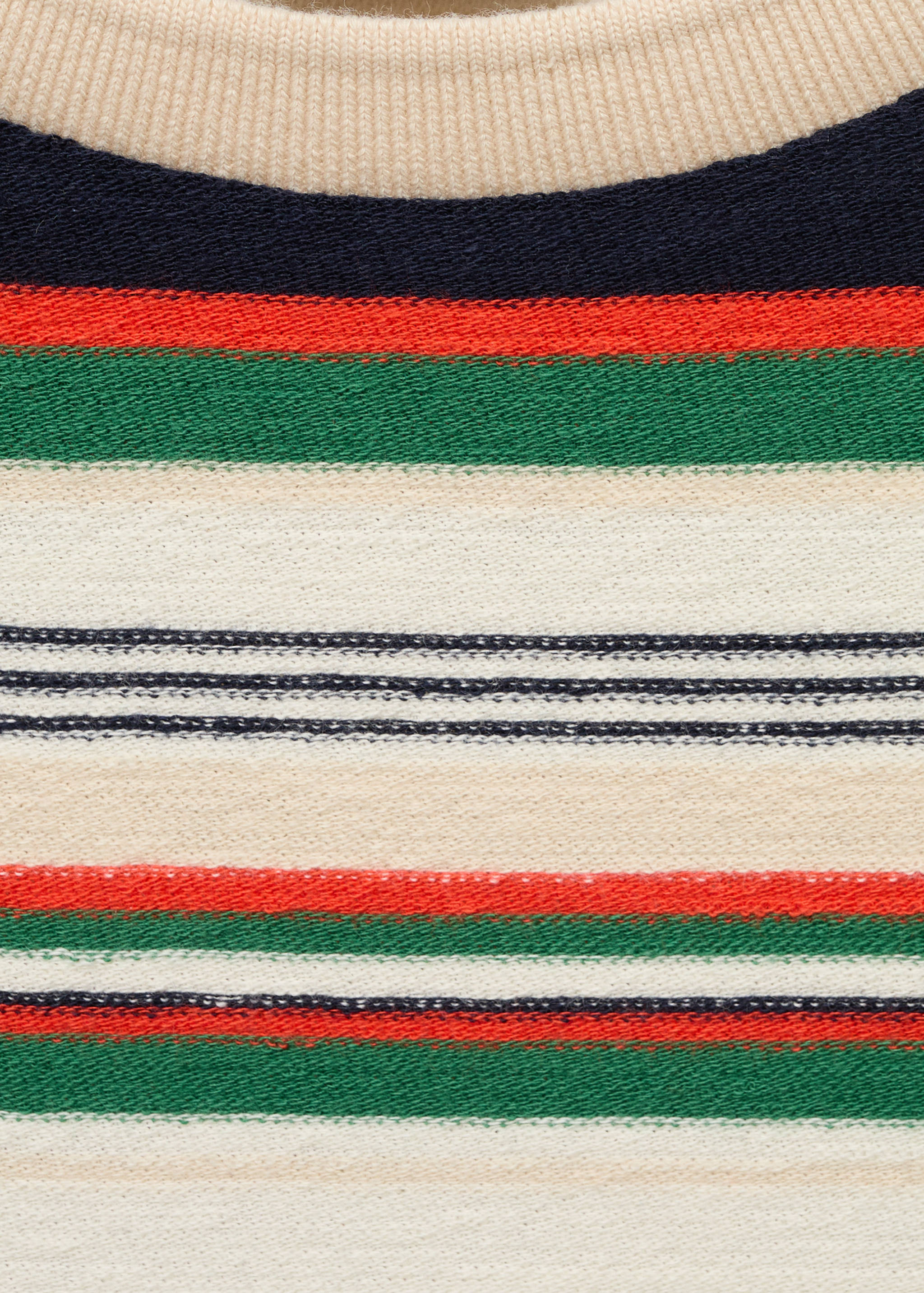 100% cotton regular-fit striped t-shirt - Details of the article 0