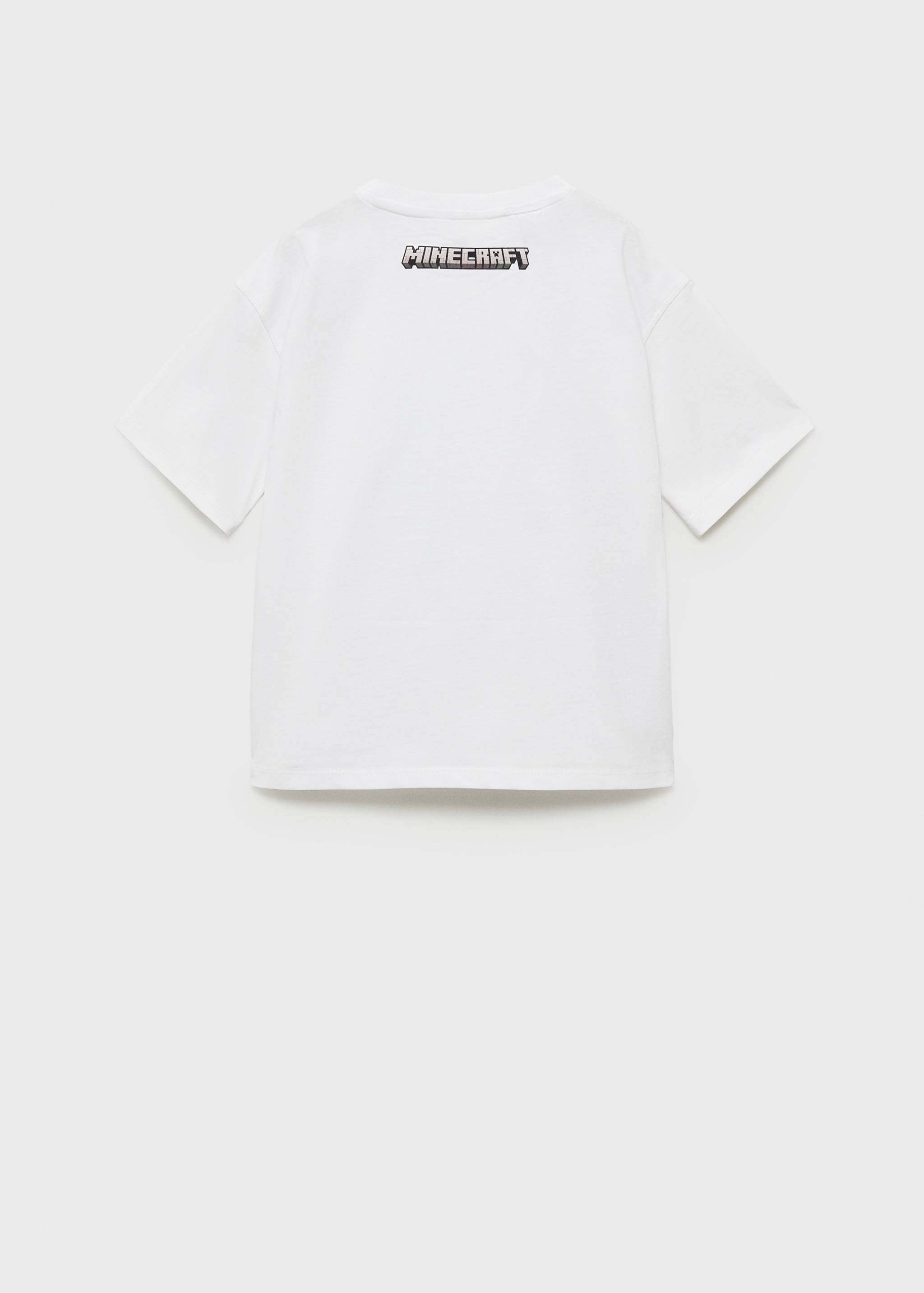 Minecraft cotton t-shirt - Reverse of the article