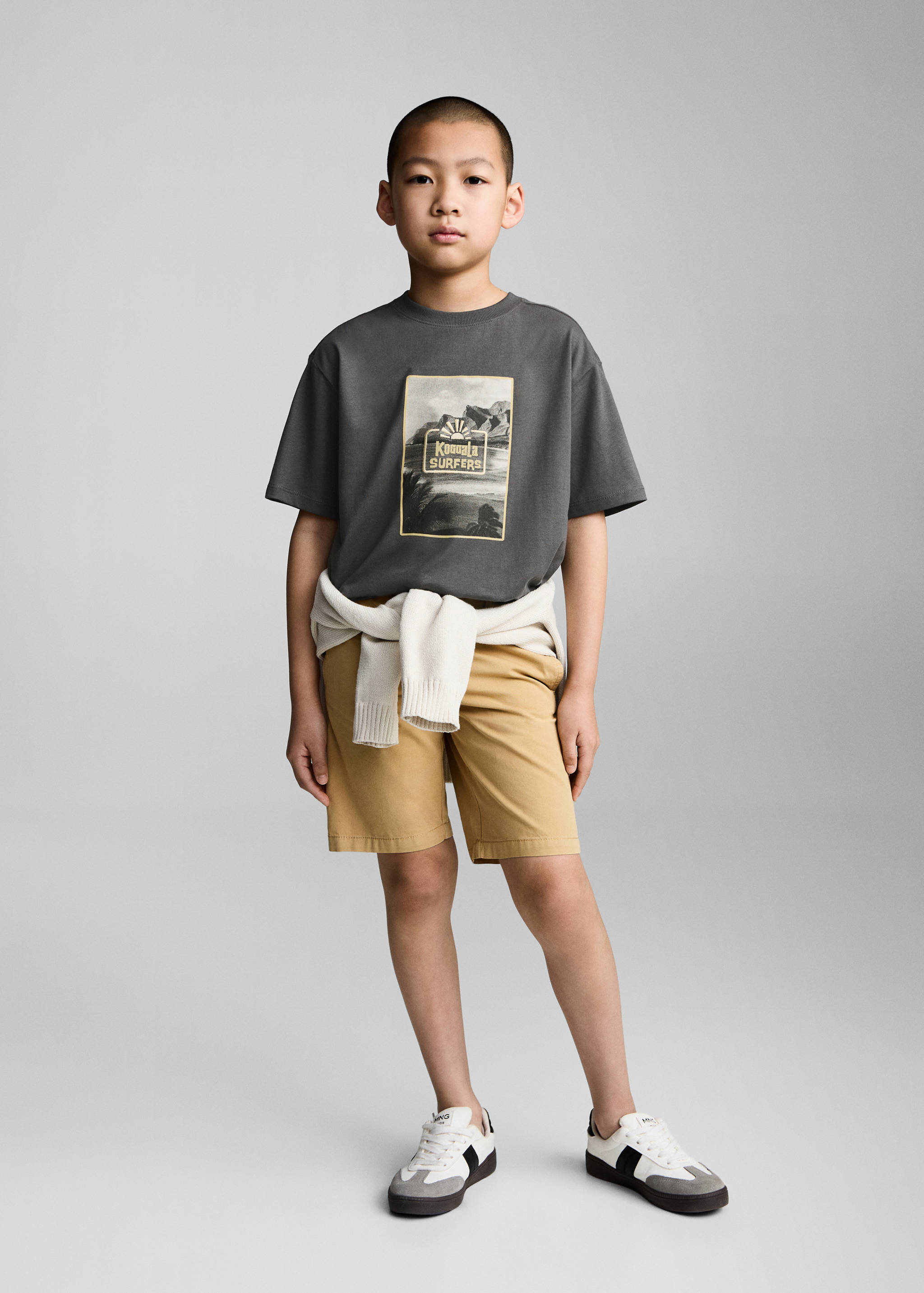 T-shirt coton imprimé - Plan général