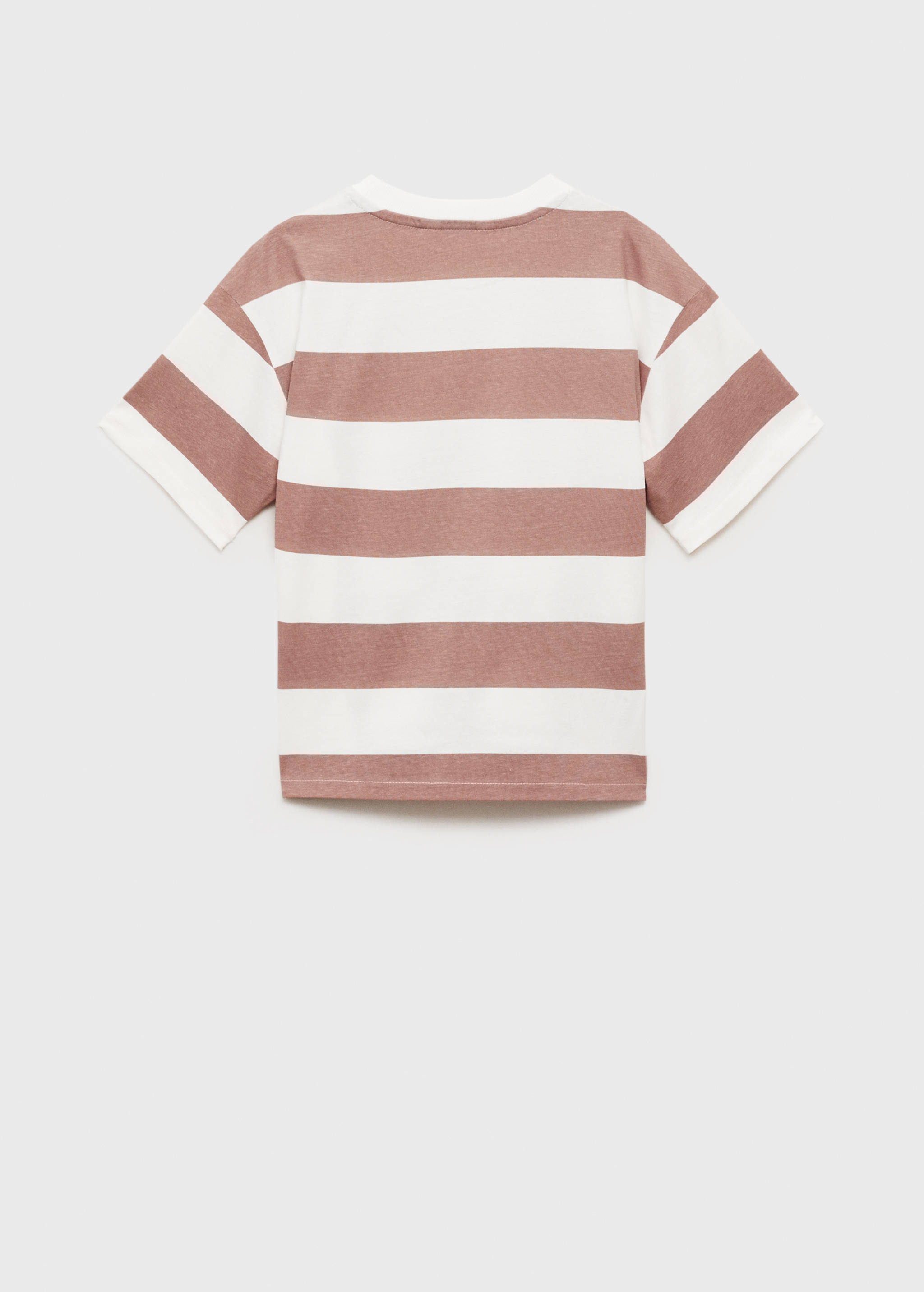 Camiseta algodón rayas - Reverso del artículo
