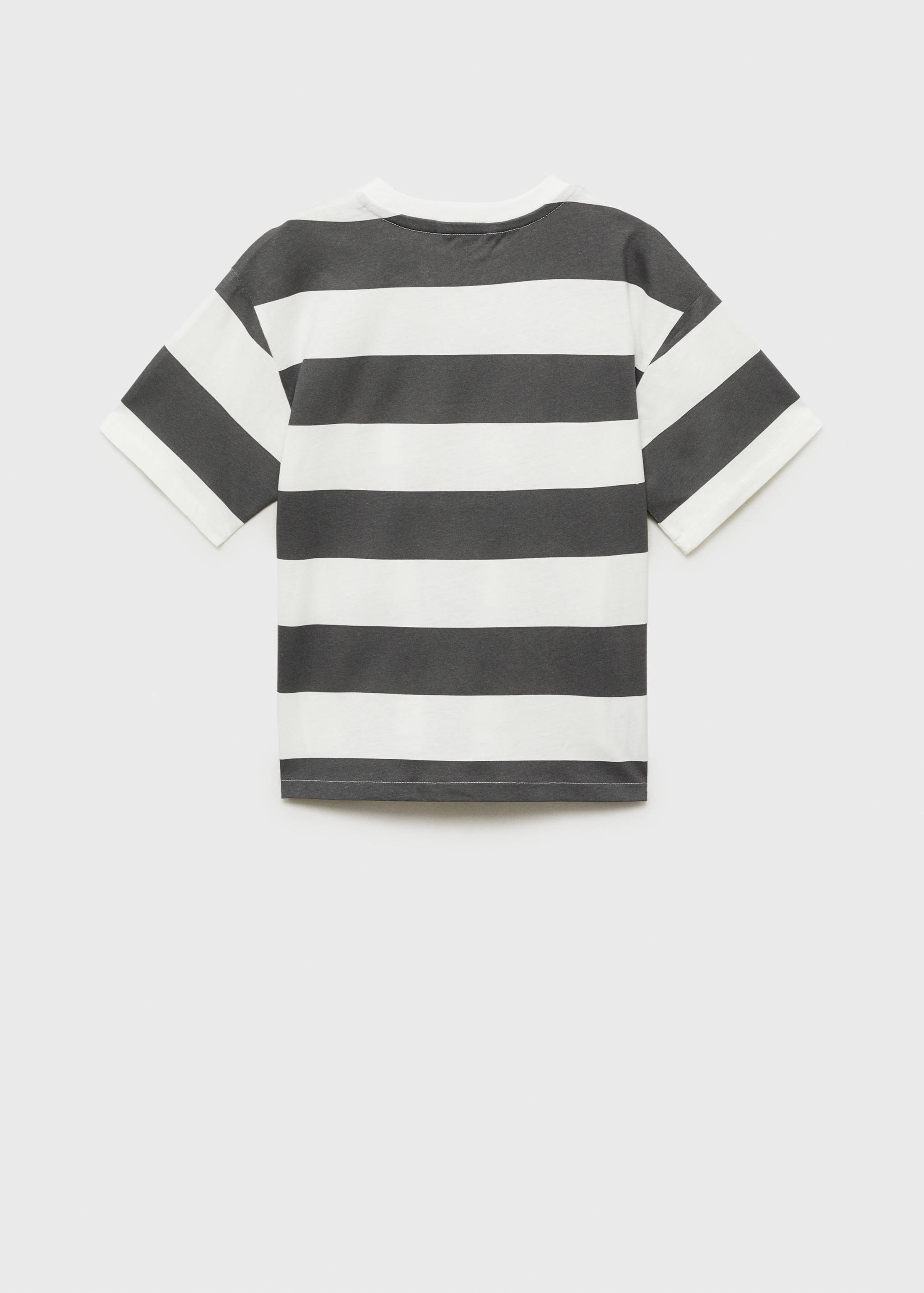 Camiseta algodón rayas - Reverso del artículo