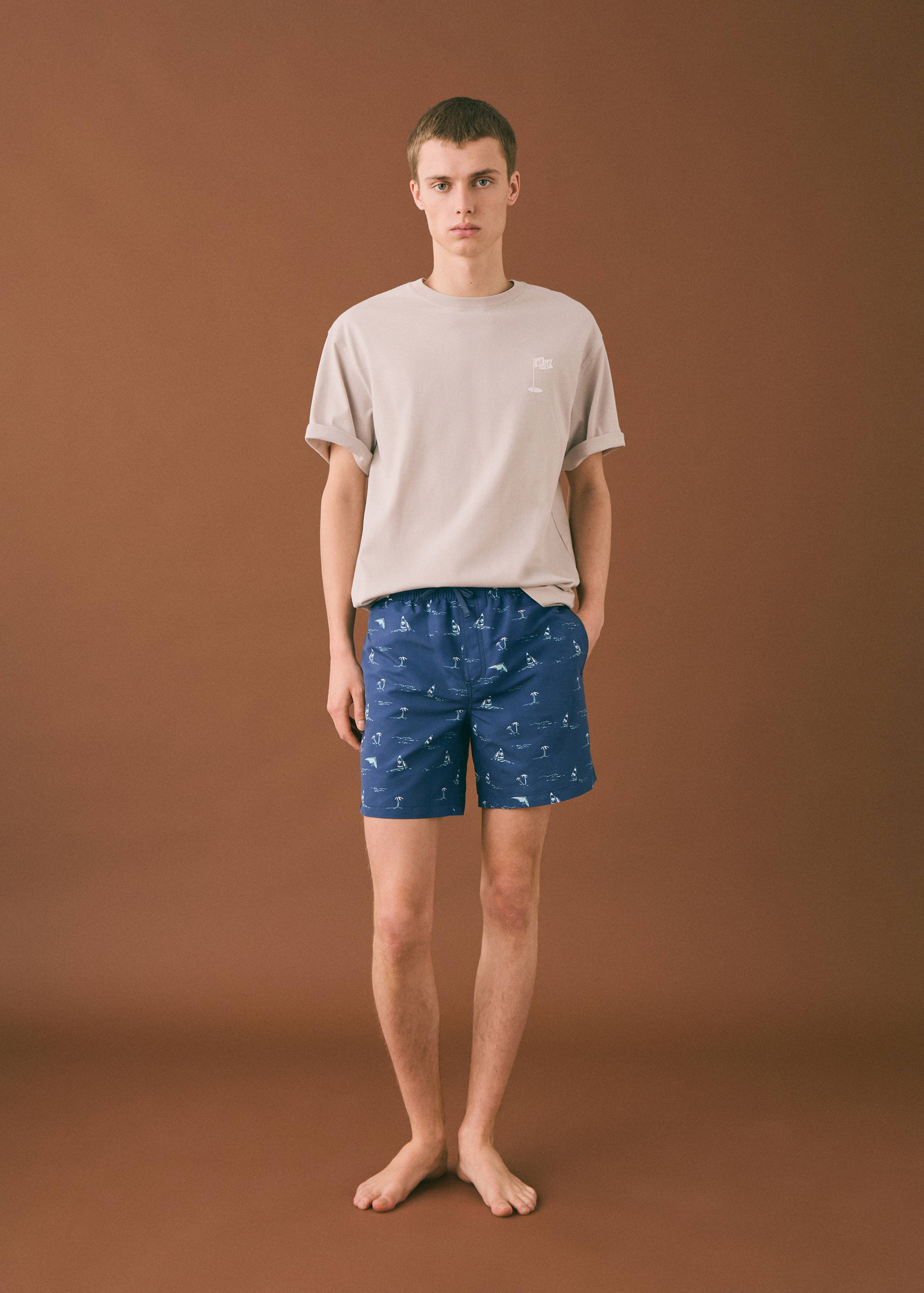 Bañador estampado palmeras - Detalle del artículo 2