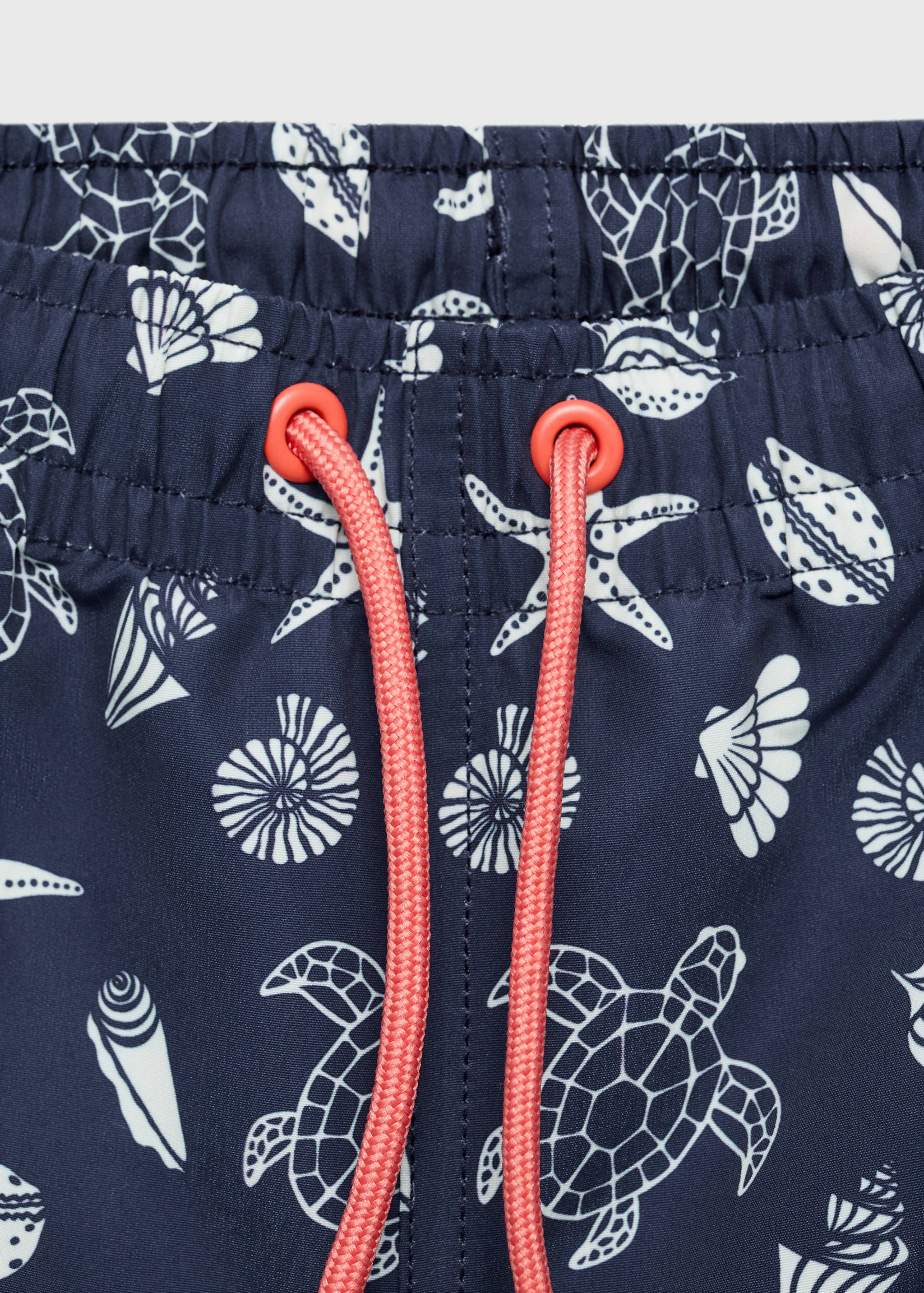 Marine-print swimsuit - Details of the article 8