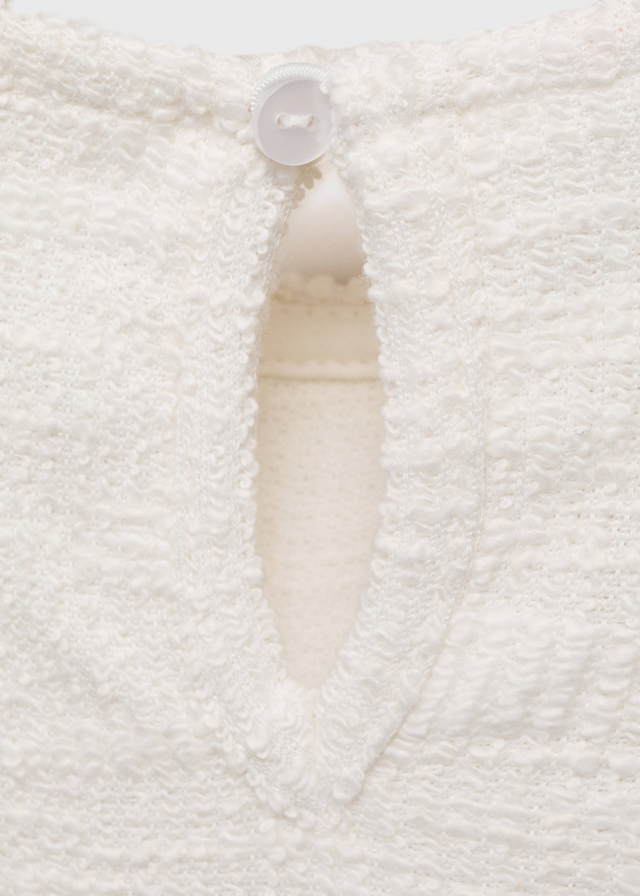 تي شيرت من التويد بفتحة - تفاصيل المنتج 8