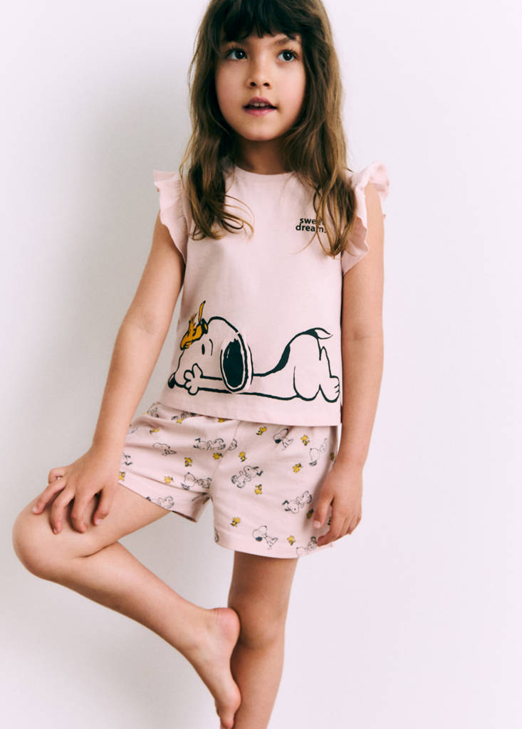 Snoopy short pyjamas — Pink