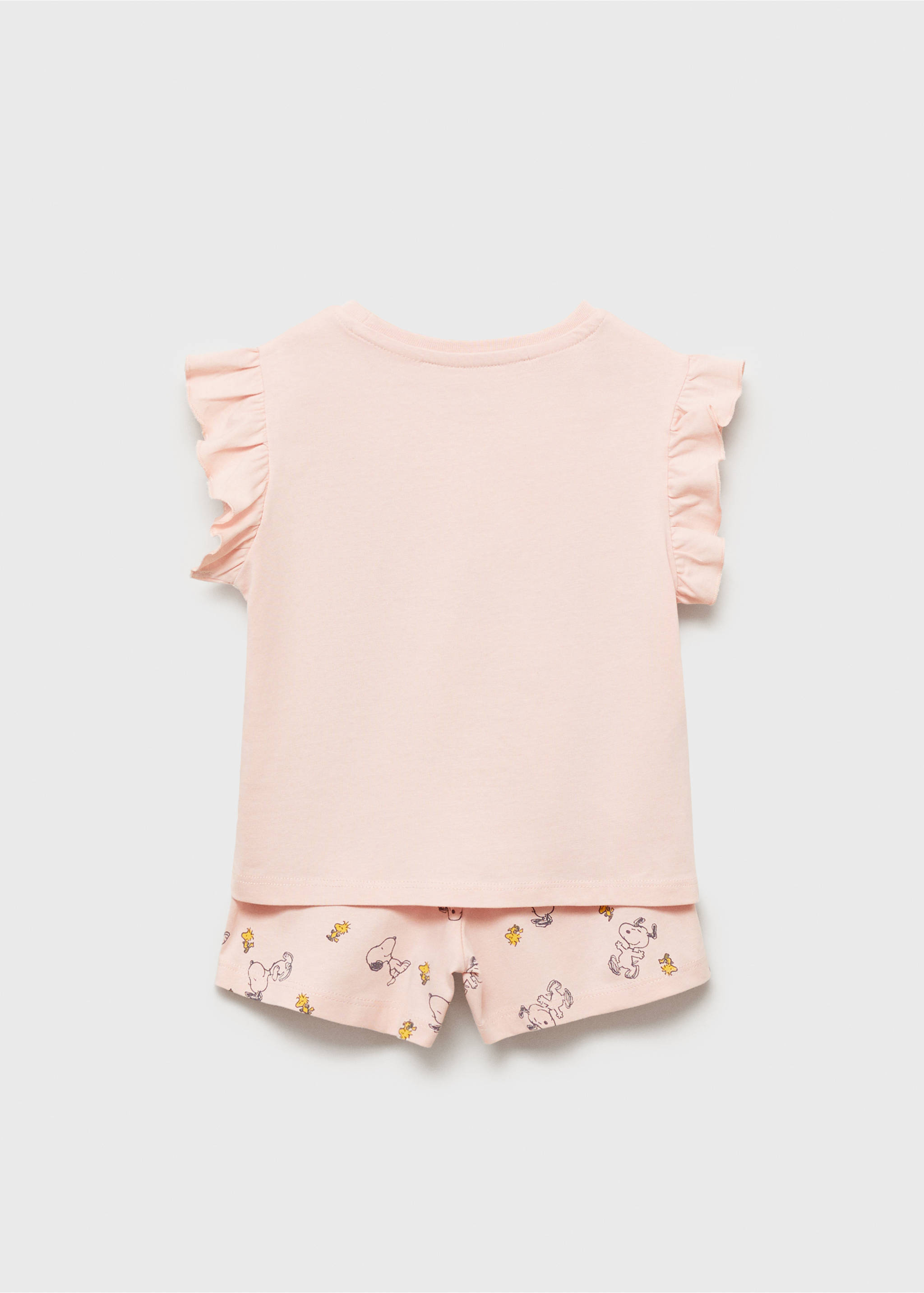 Snoopy short pyjamas - Reverse of the article, Pink. Ref: 87005983-00.