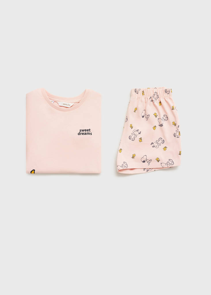 Snoopy short pyjamas — Pink