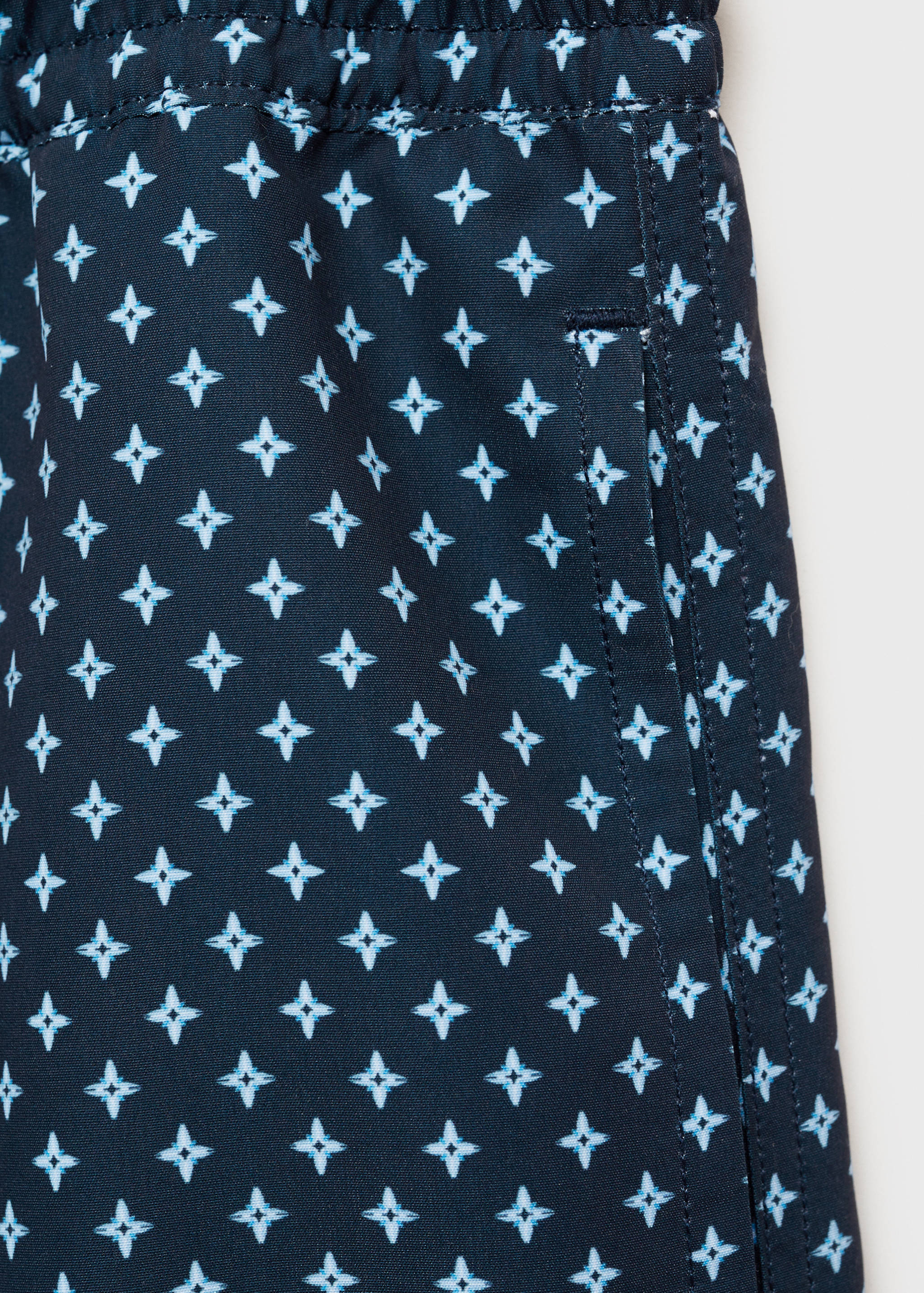 Geometric-print swimsuit - Details of the article 0