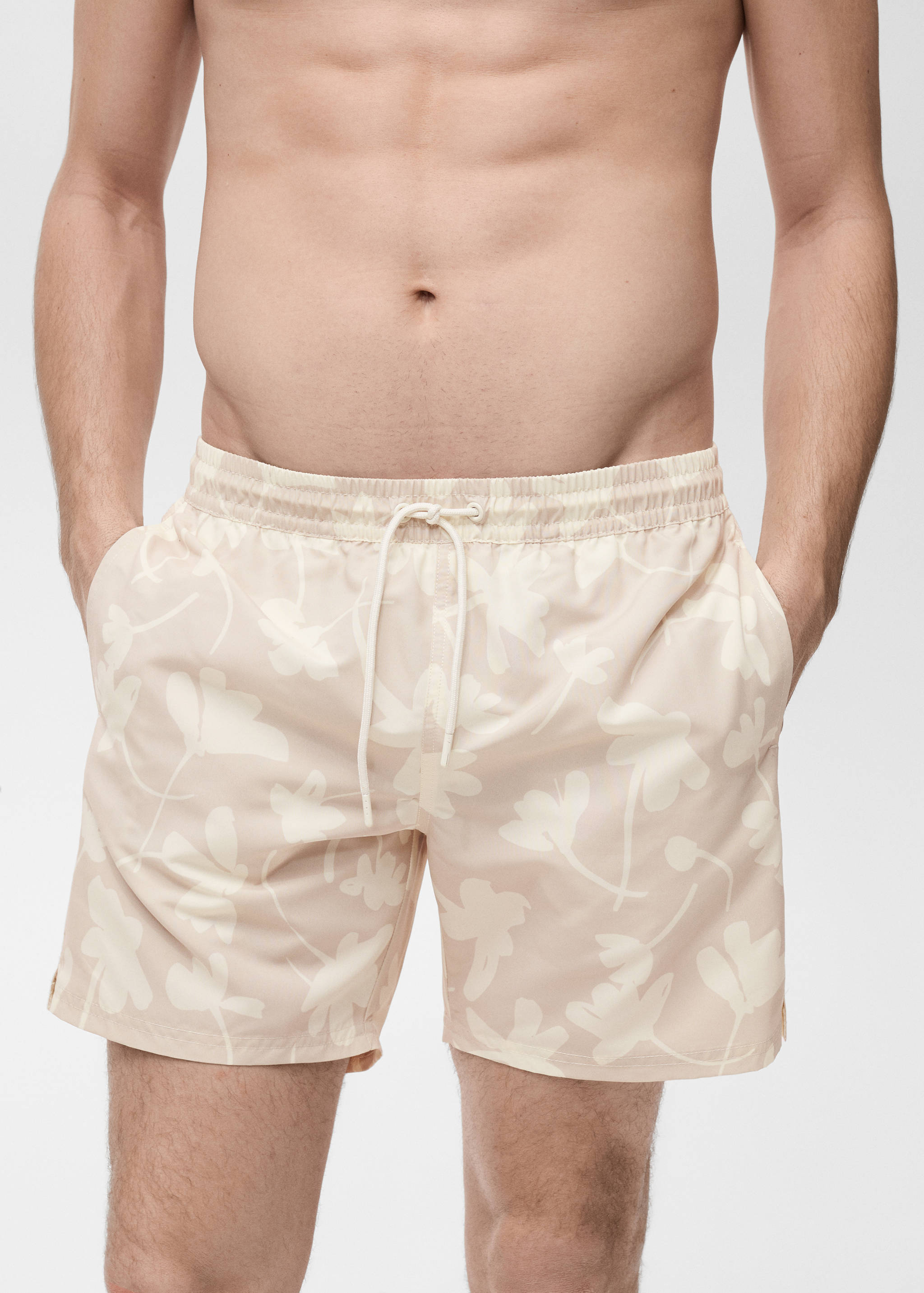 Banyador estampat floral - Detall de l'article 1