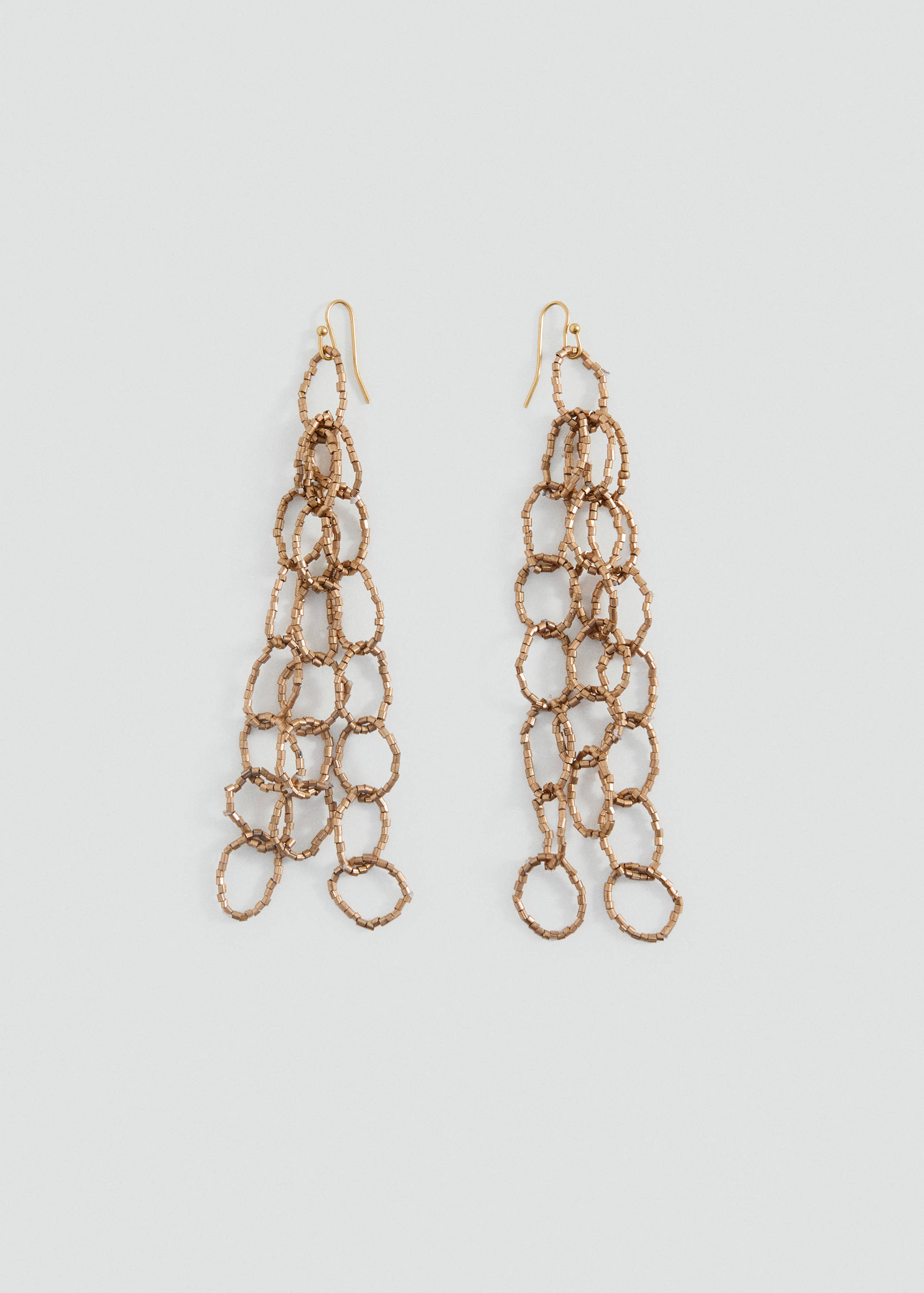 Intertwined hoop earrings - Article without model