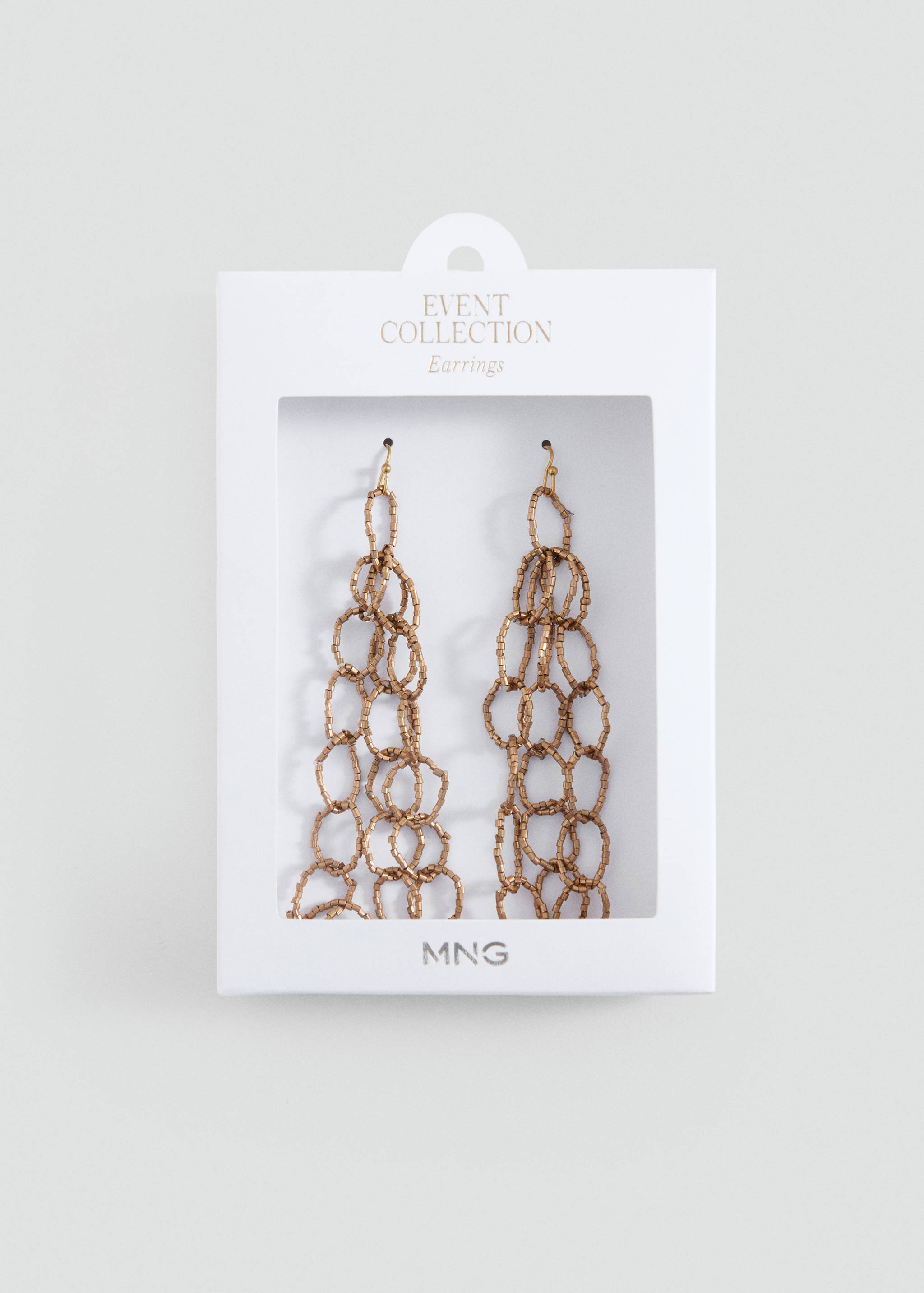 Intertwined hoop earrings - Details of the article 2