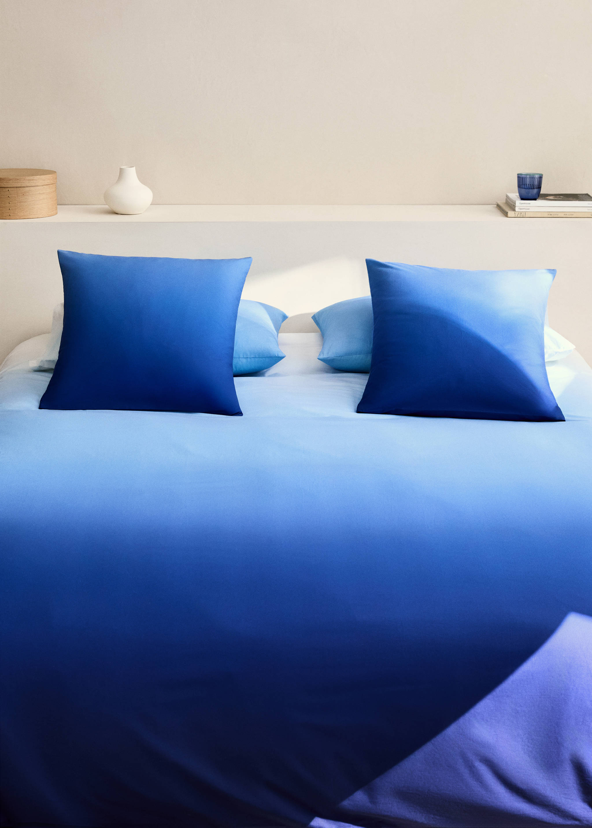 Housse de couette coton percale tye-dye lit 150/160 cm - Plan général