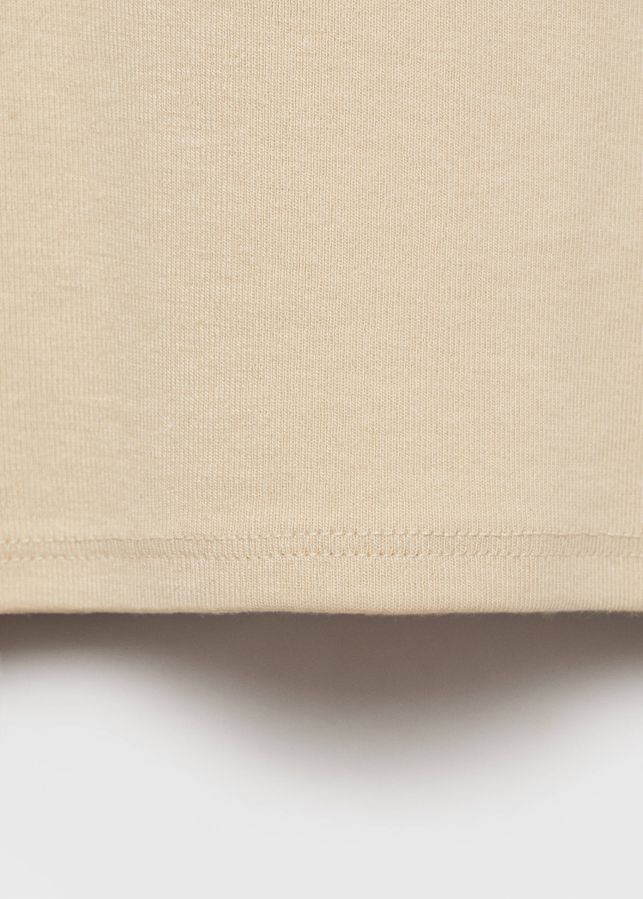 Fitted cropped t-shirt - Details of the article 0