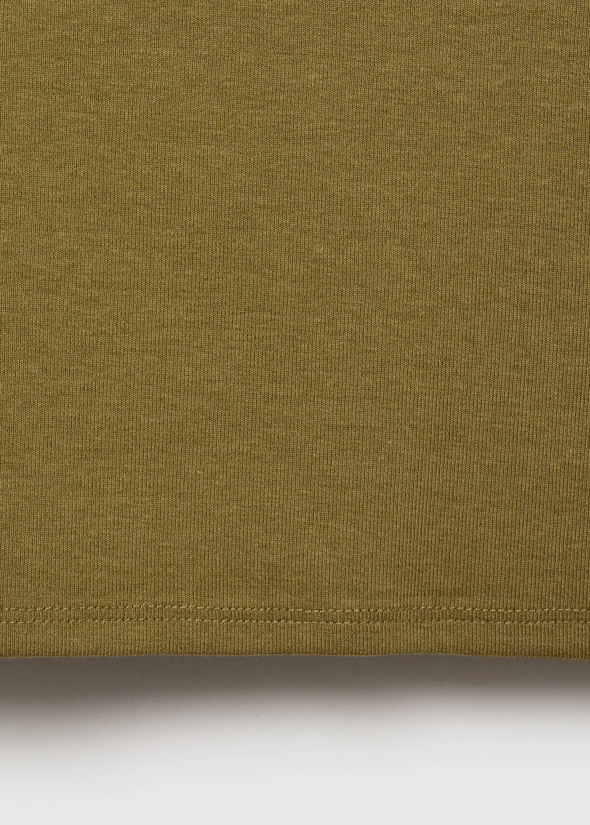 Fitted cropped t-shirt - Details of the article 0