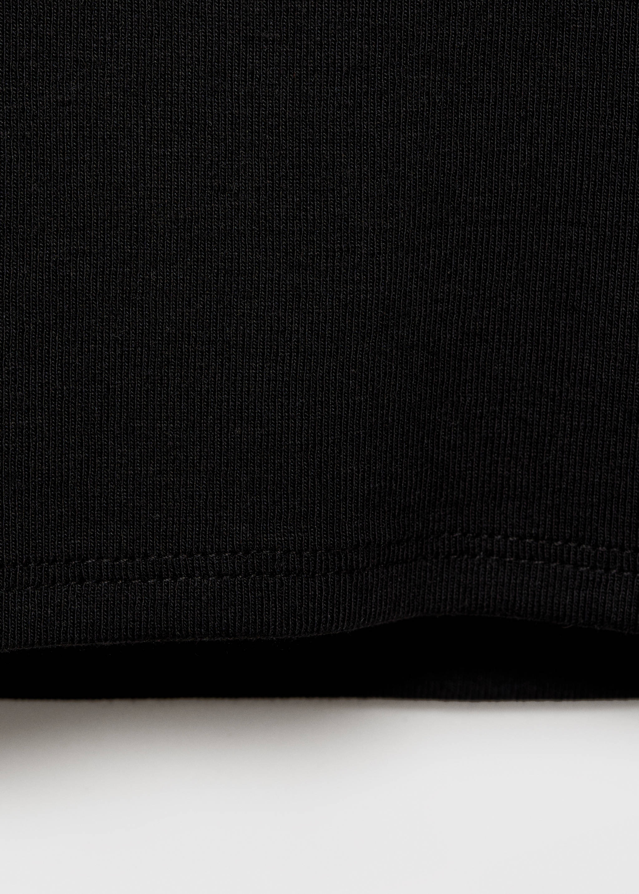 Fitted cropped t-shirt - Details of the article 0