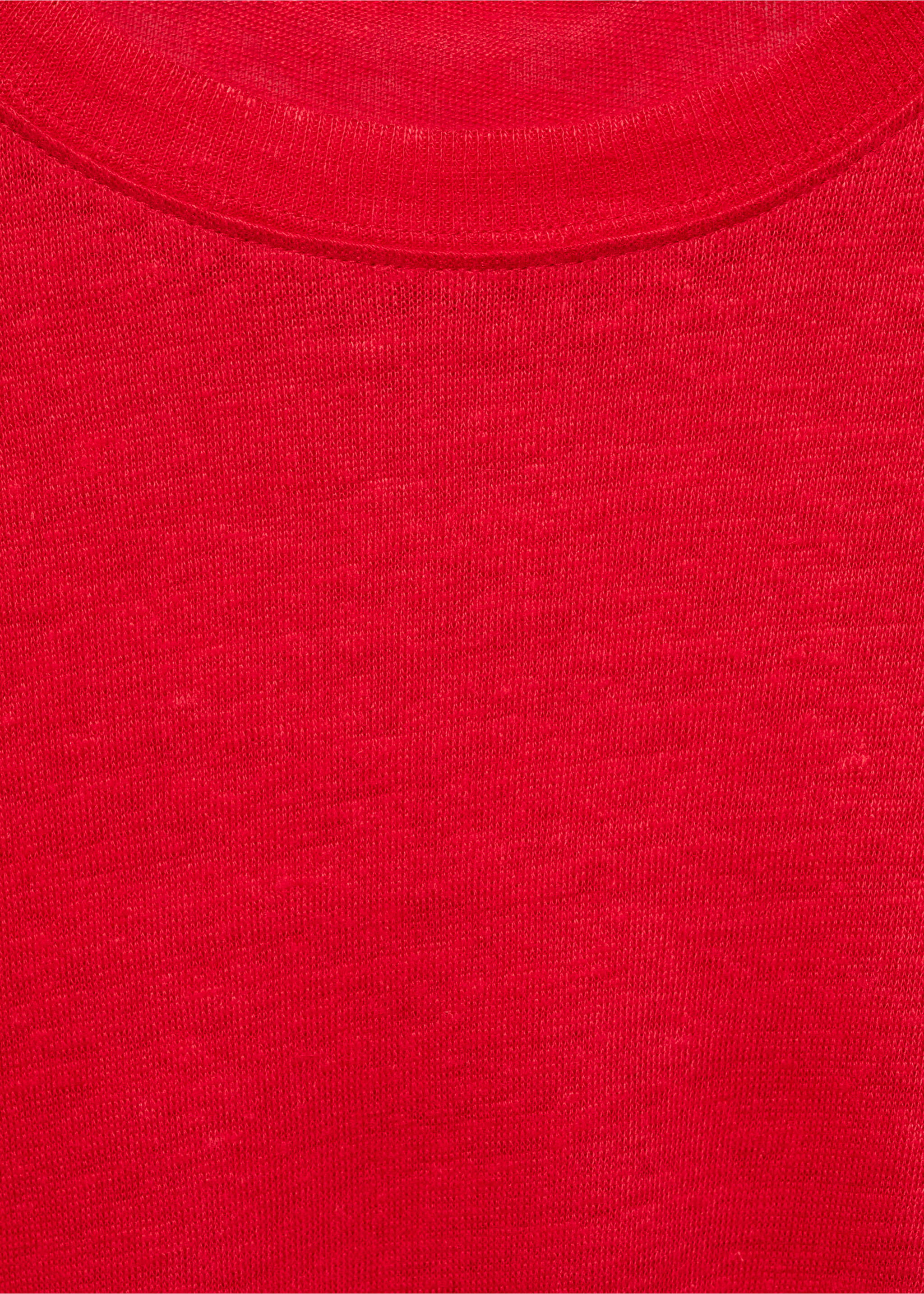 T-shirt lin manches courtes - Détail de l'article 8, Rouge. Ref: 87006346-00.