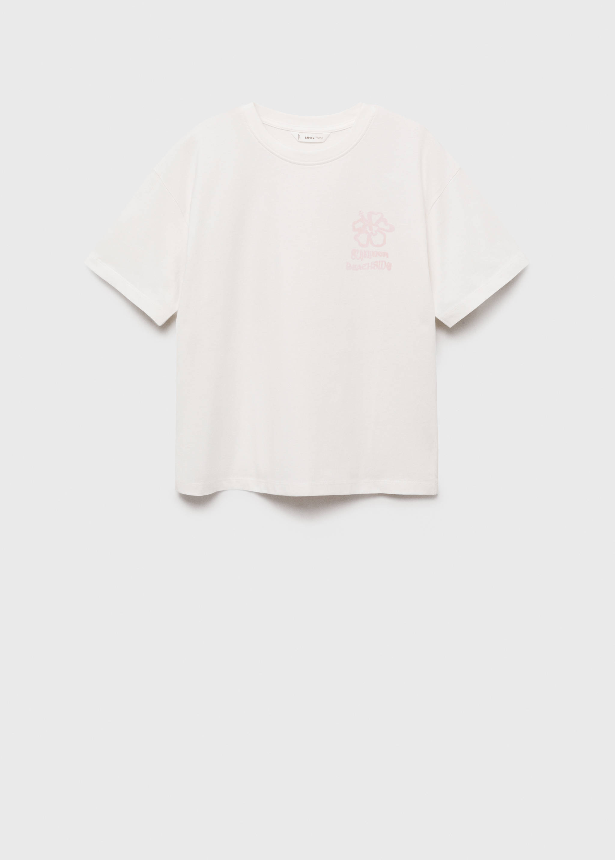 T-shirt en coton imprimé - Article sans modèle
