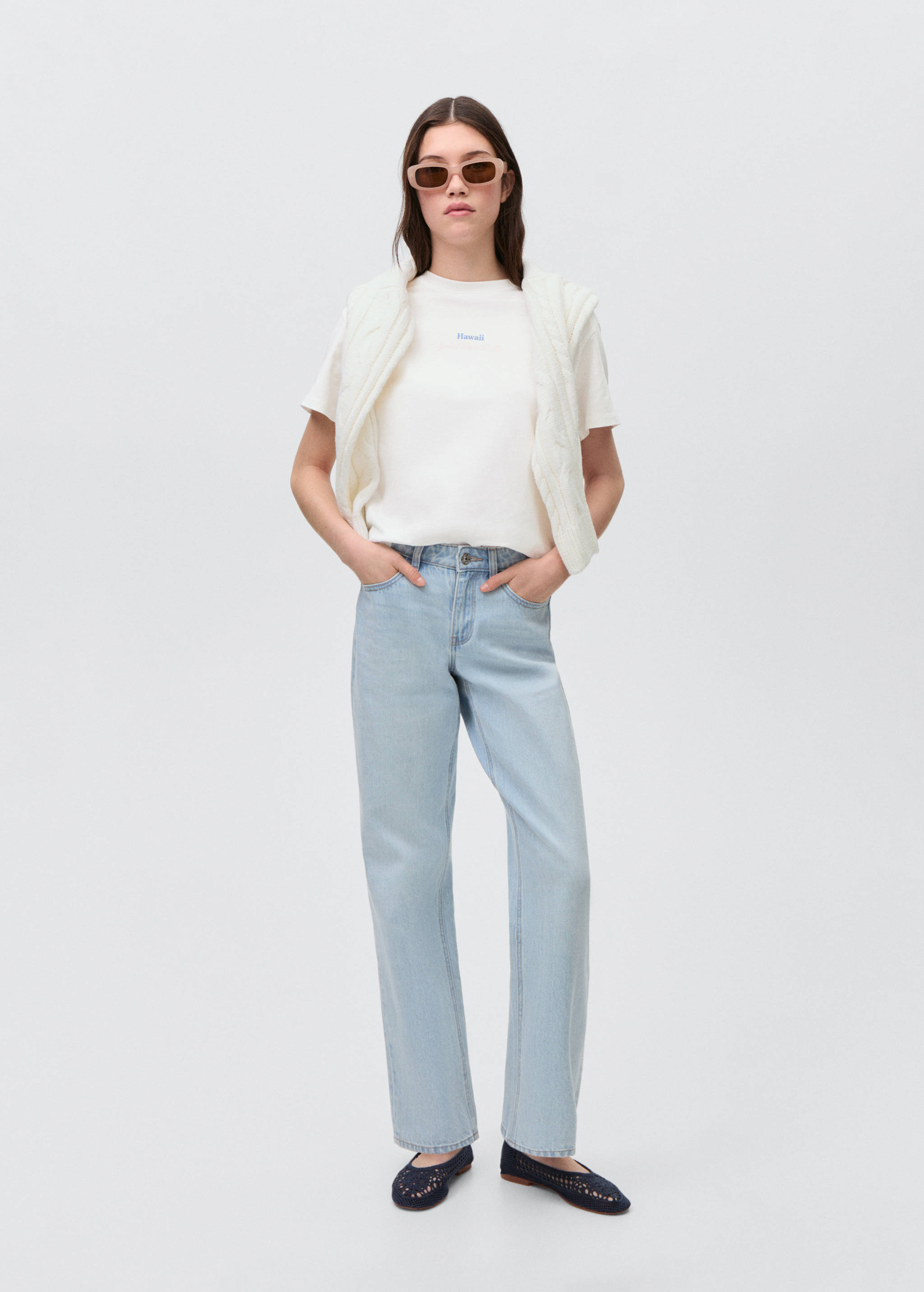 T-shirt motif imprimé - Plan général