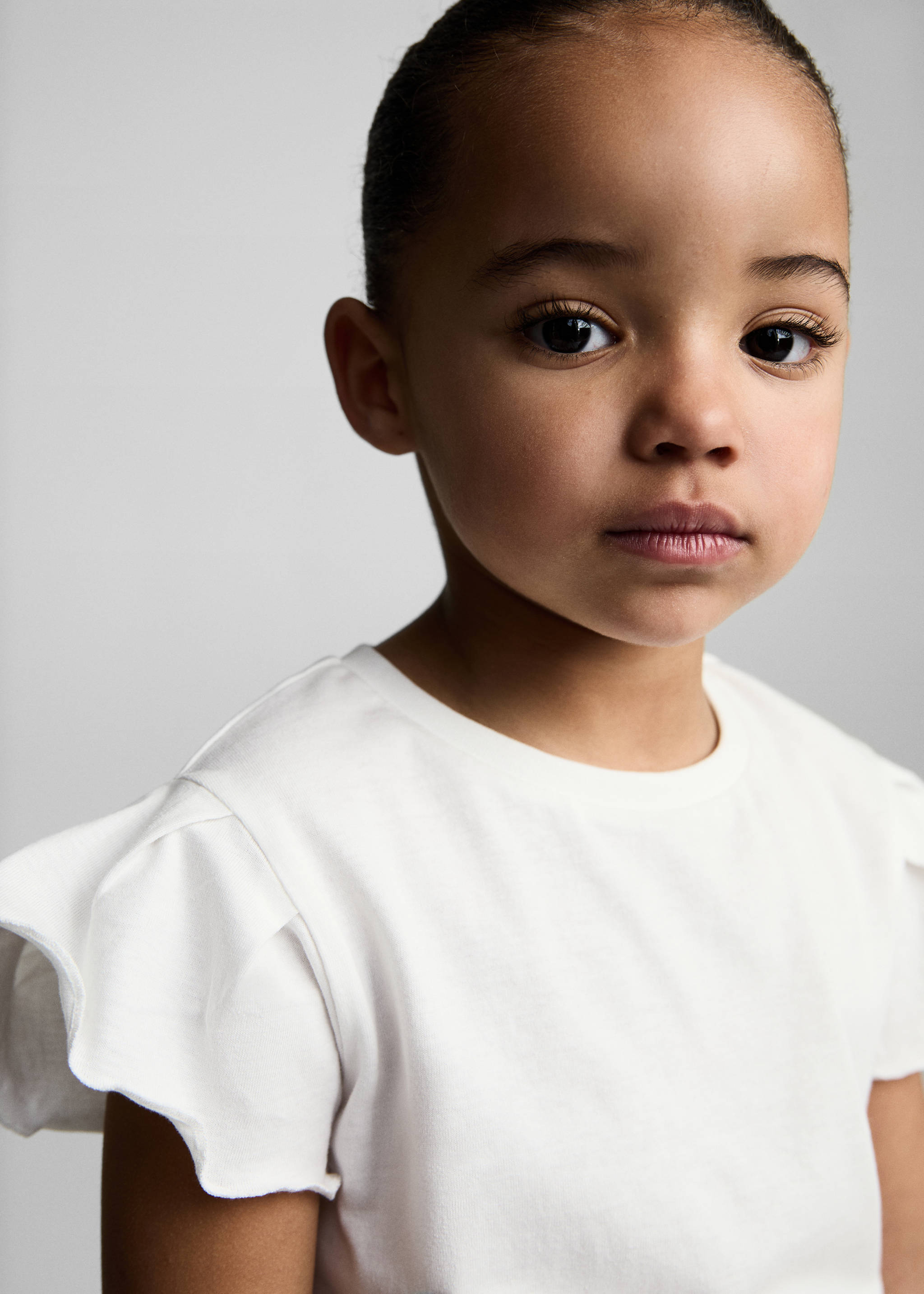 Short-sleeved cotton t-shirt - Details of the article 1