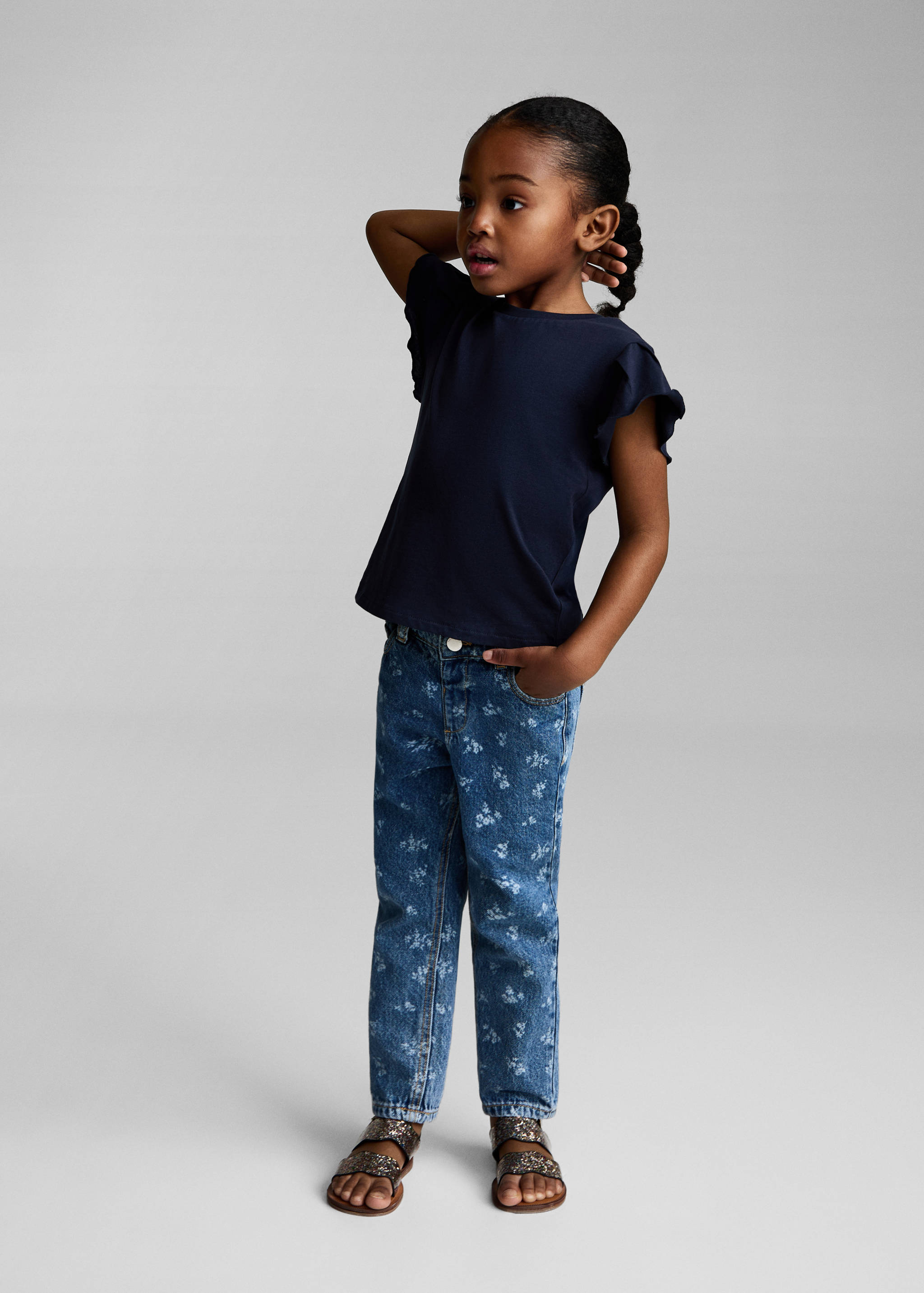 Short-sleeved cotton t-shirt - General plane