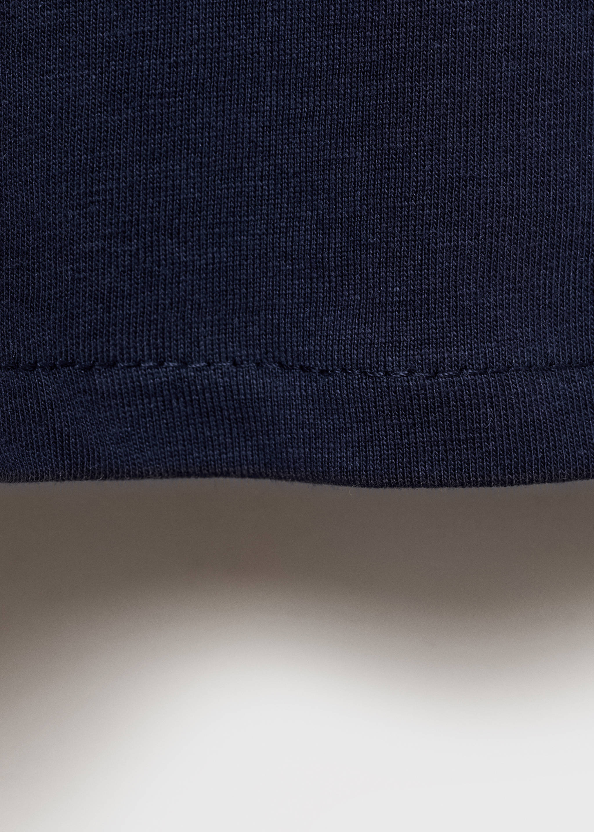 Short-sleeved cotton t-shirt - Details of the article 8