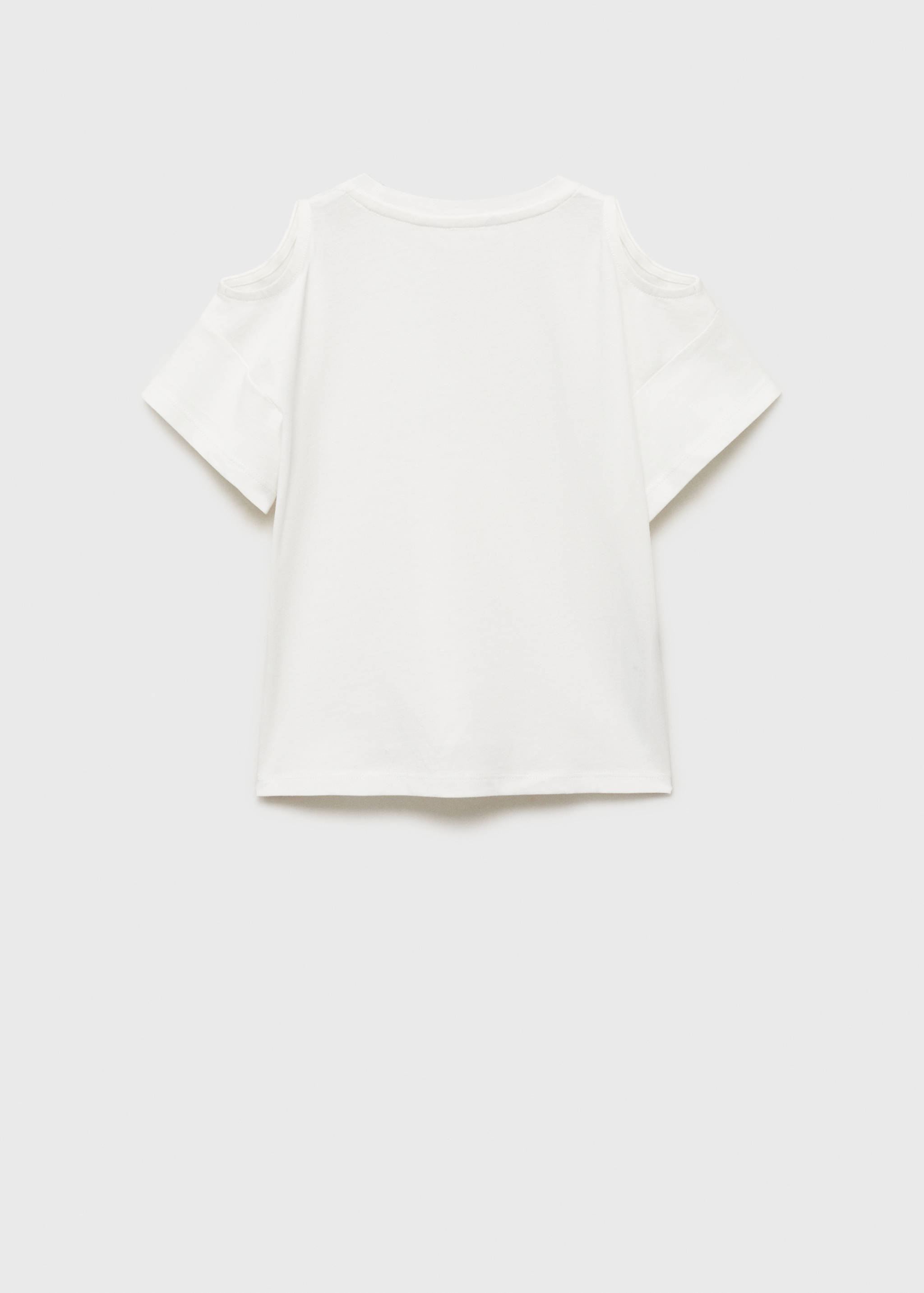 Cut-out t-shirt - Reverse of the article