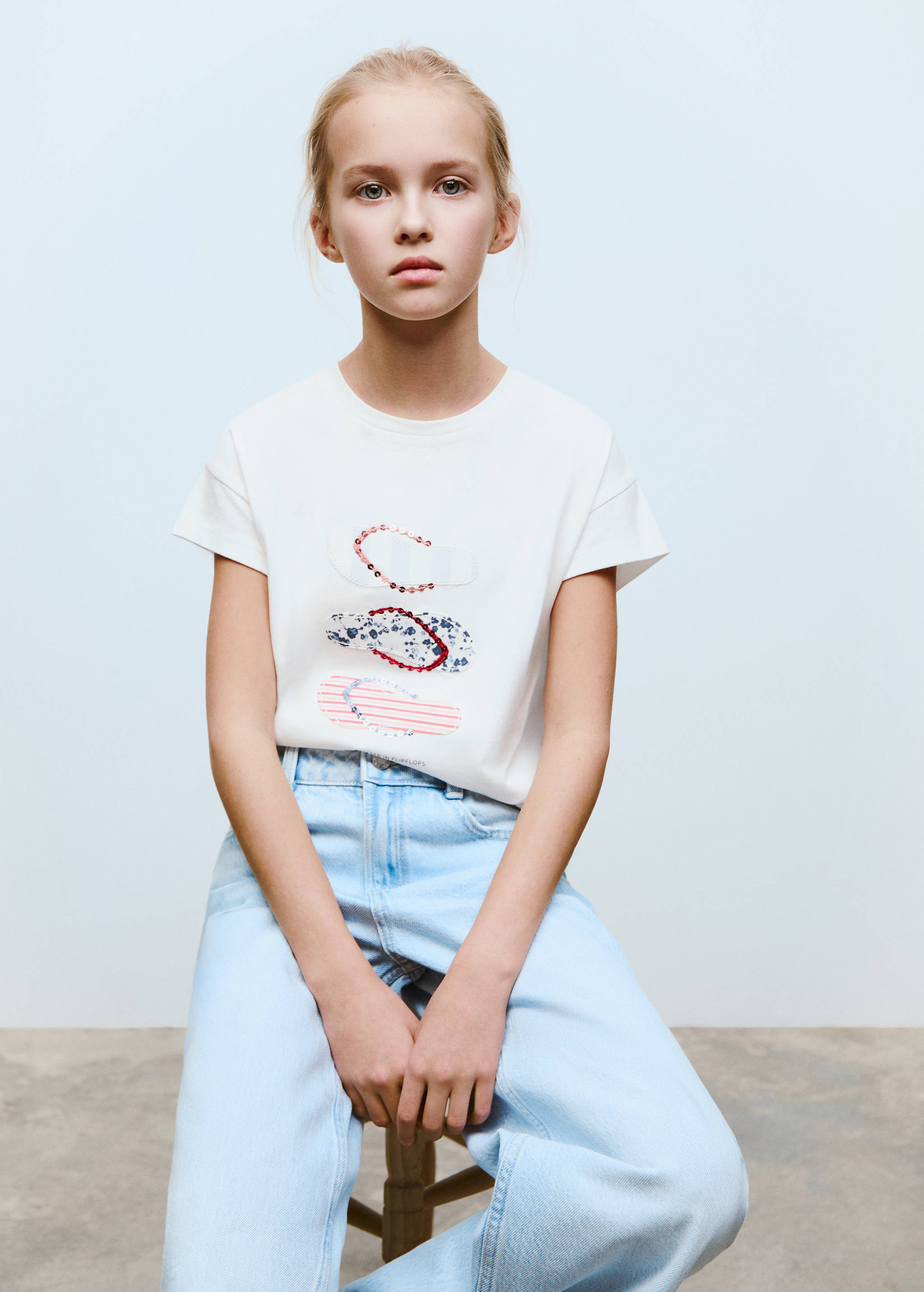 T-shirt brodé imprimé - Détail de l'article 2