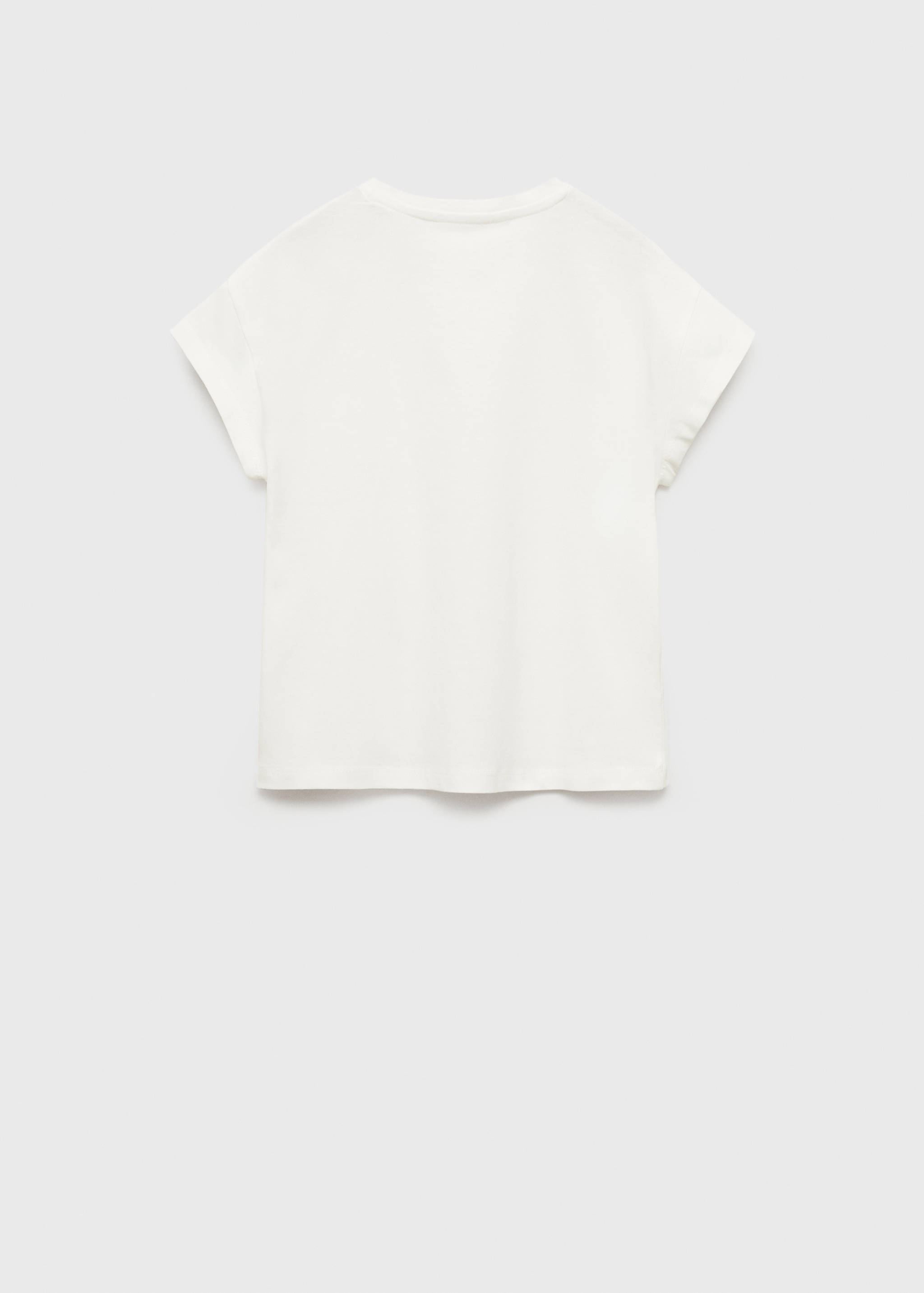 T-shirt brodé imprimé - Verso de l’article