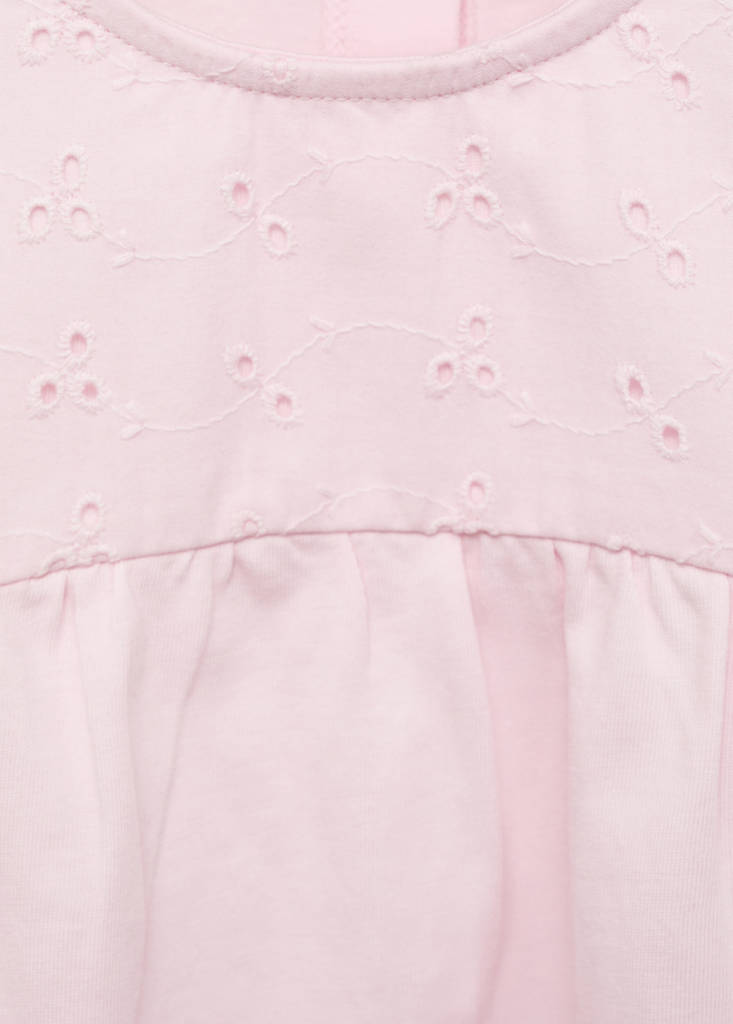 Openwork details T-shirt — Pink