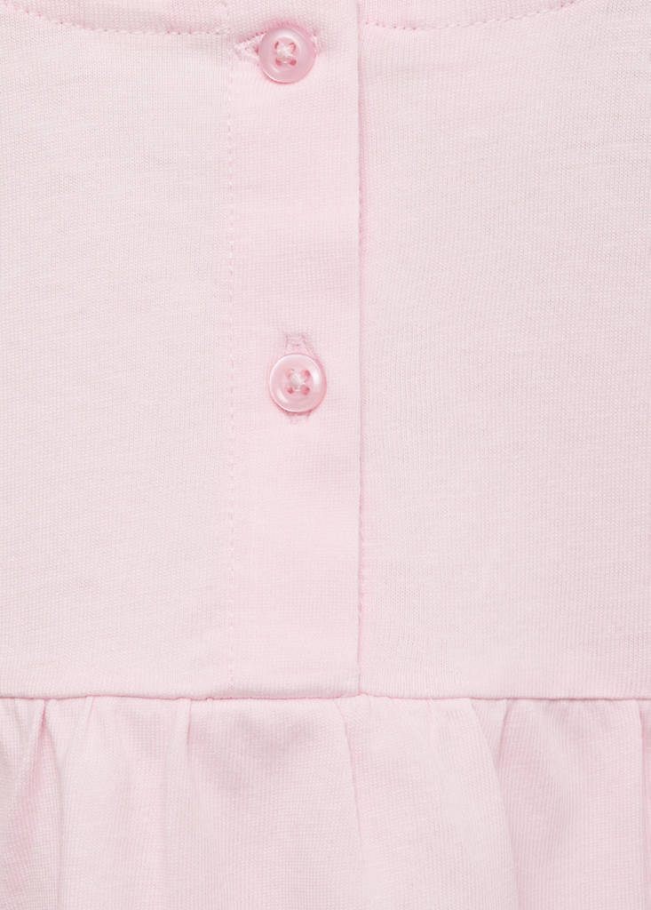 Openwork details T-shirt — Pink