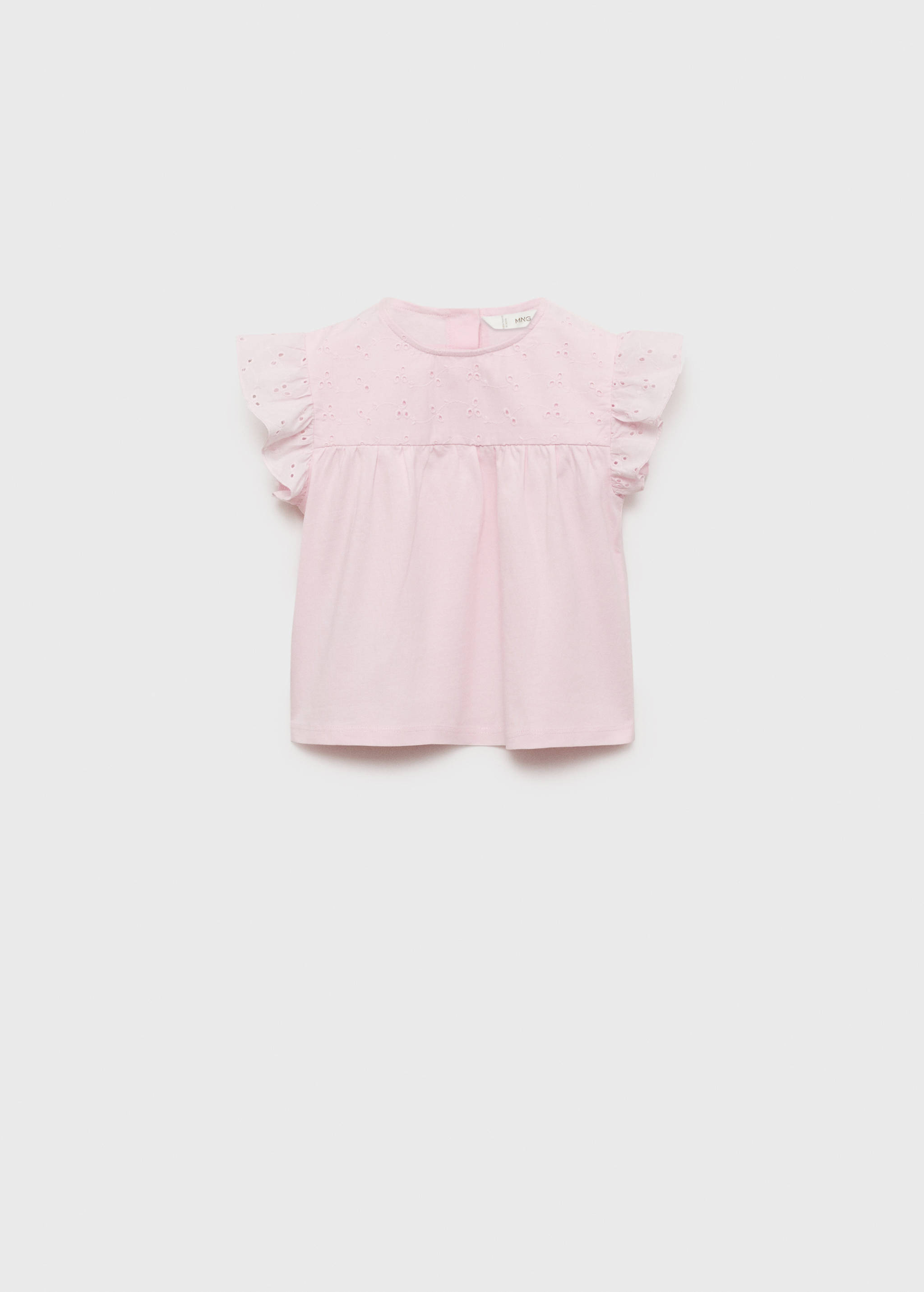 Camiseta detalles calados - Artículo sin modelo