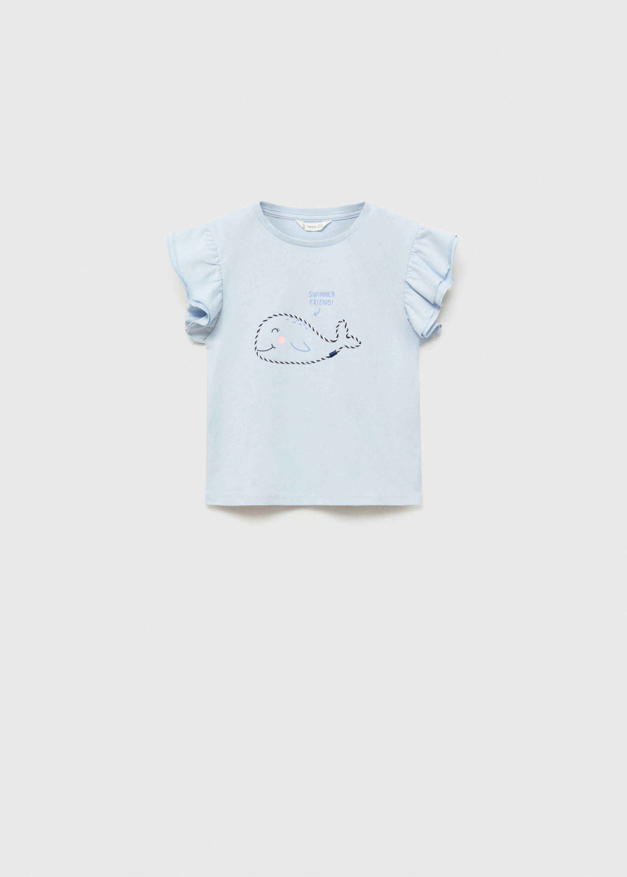 Camiseta bordada volantes - Artículo sin modelo