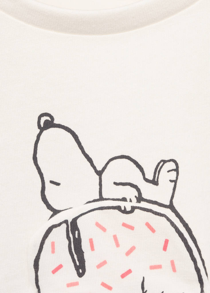 Snoopy printed t-shirt — Off White