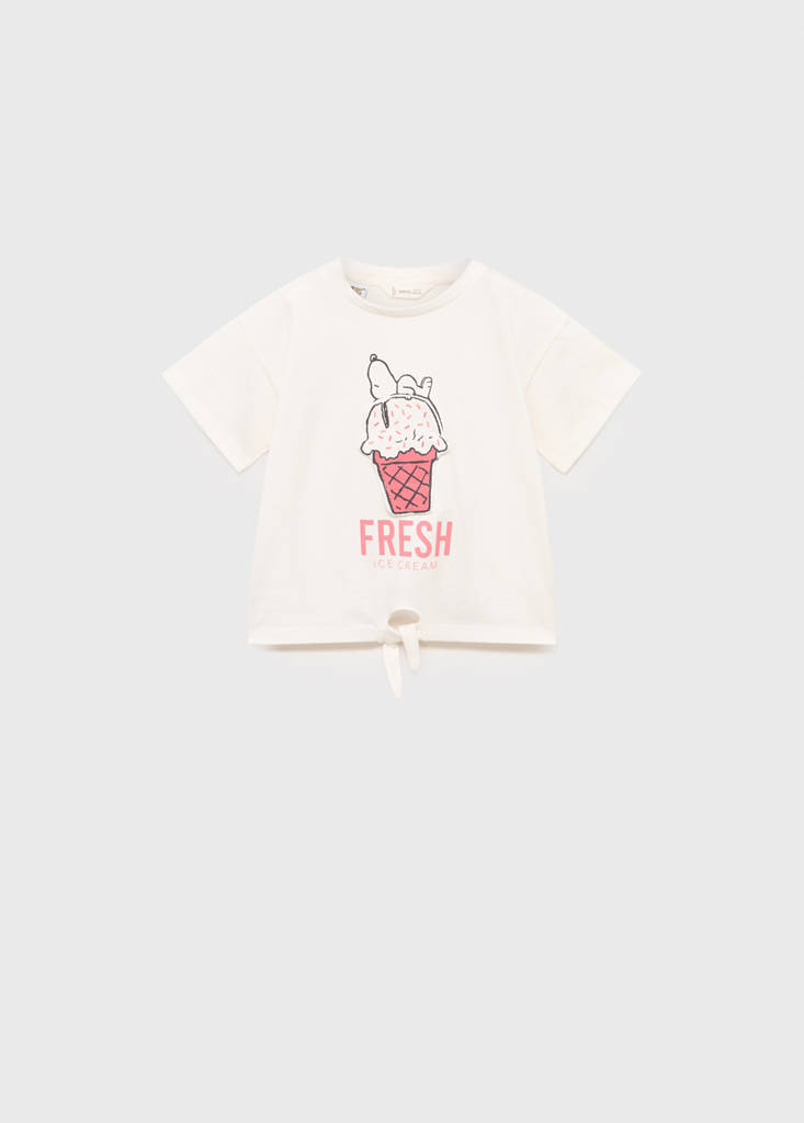 Snoopy printed t-shirt — Off White