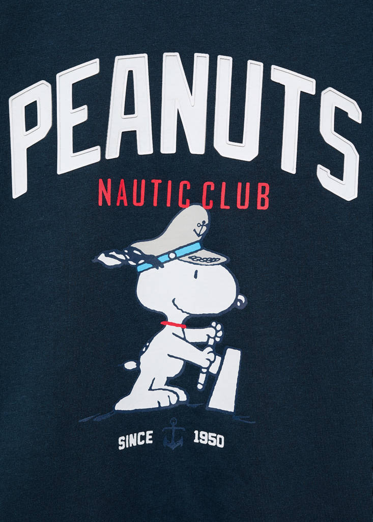 Snoopy printed t-shirt — Dark Navy