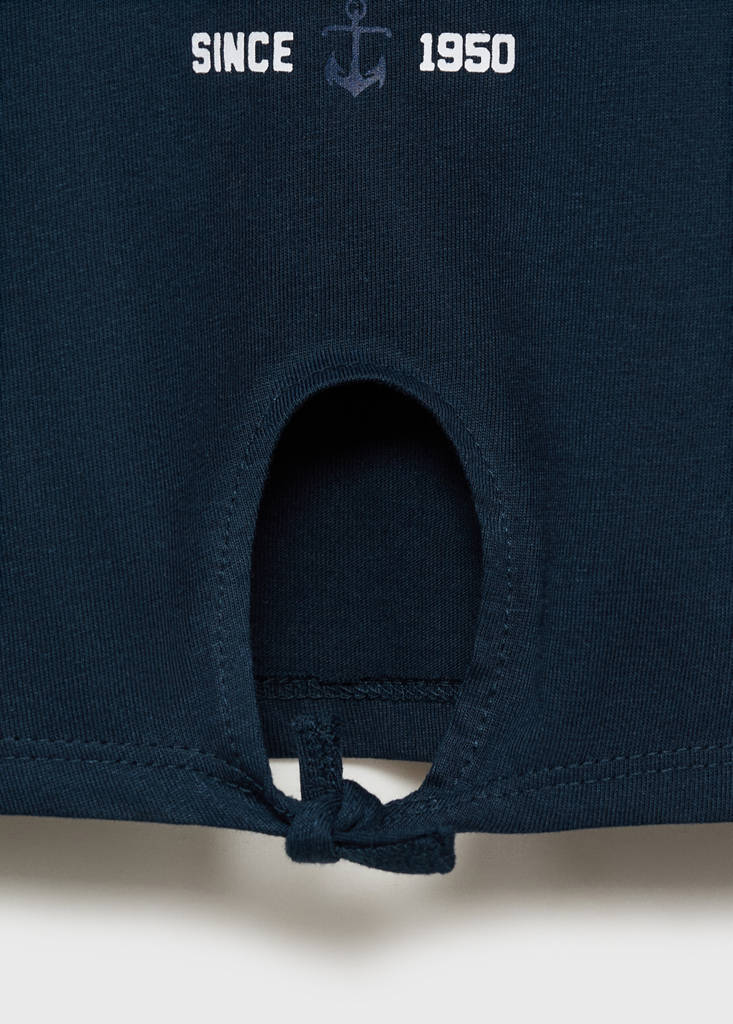 Snoopy printed t-shirt — Dark Navy