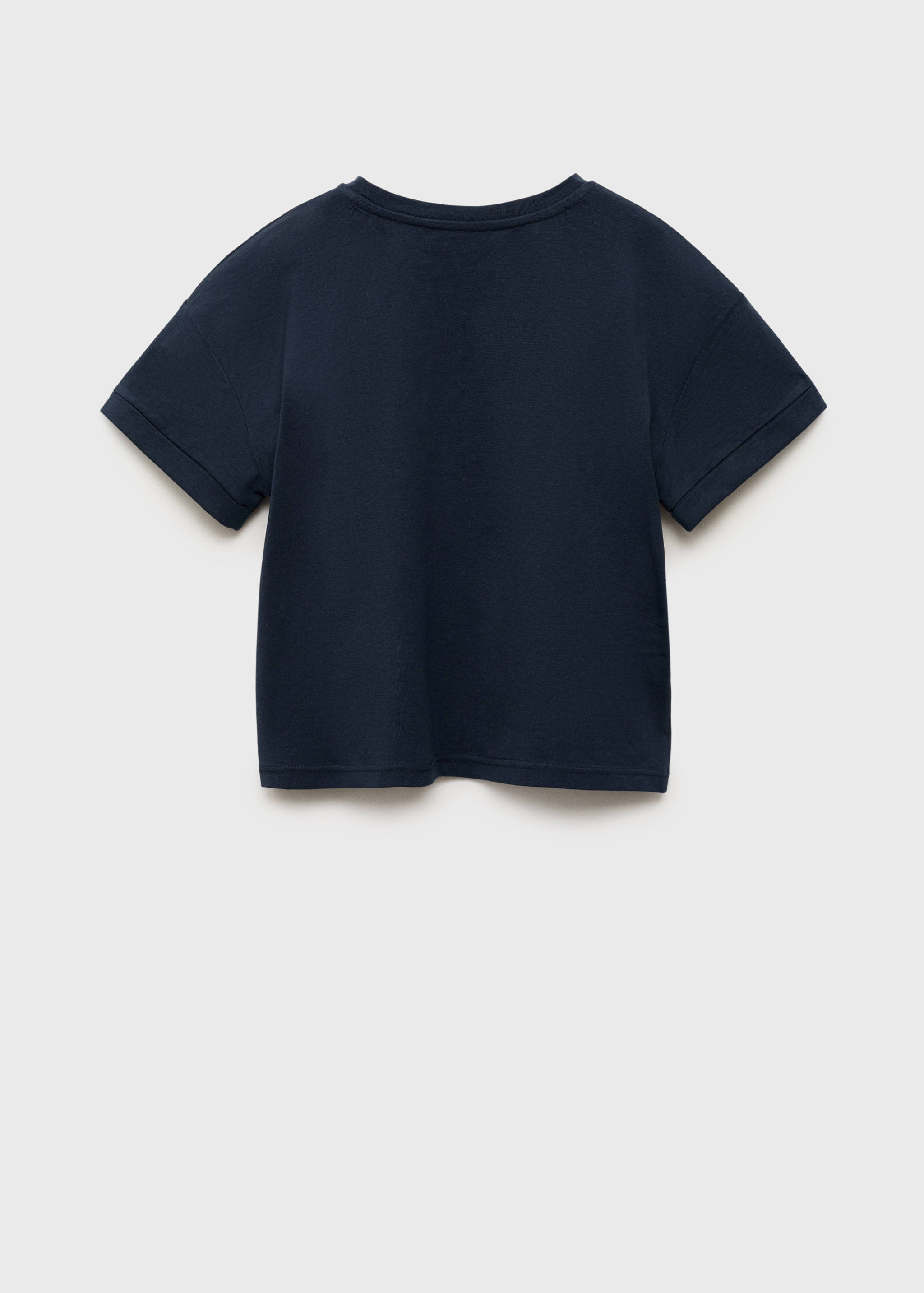 Embroidered detail T-shirt - Reverse of the article