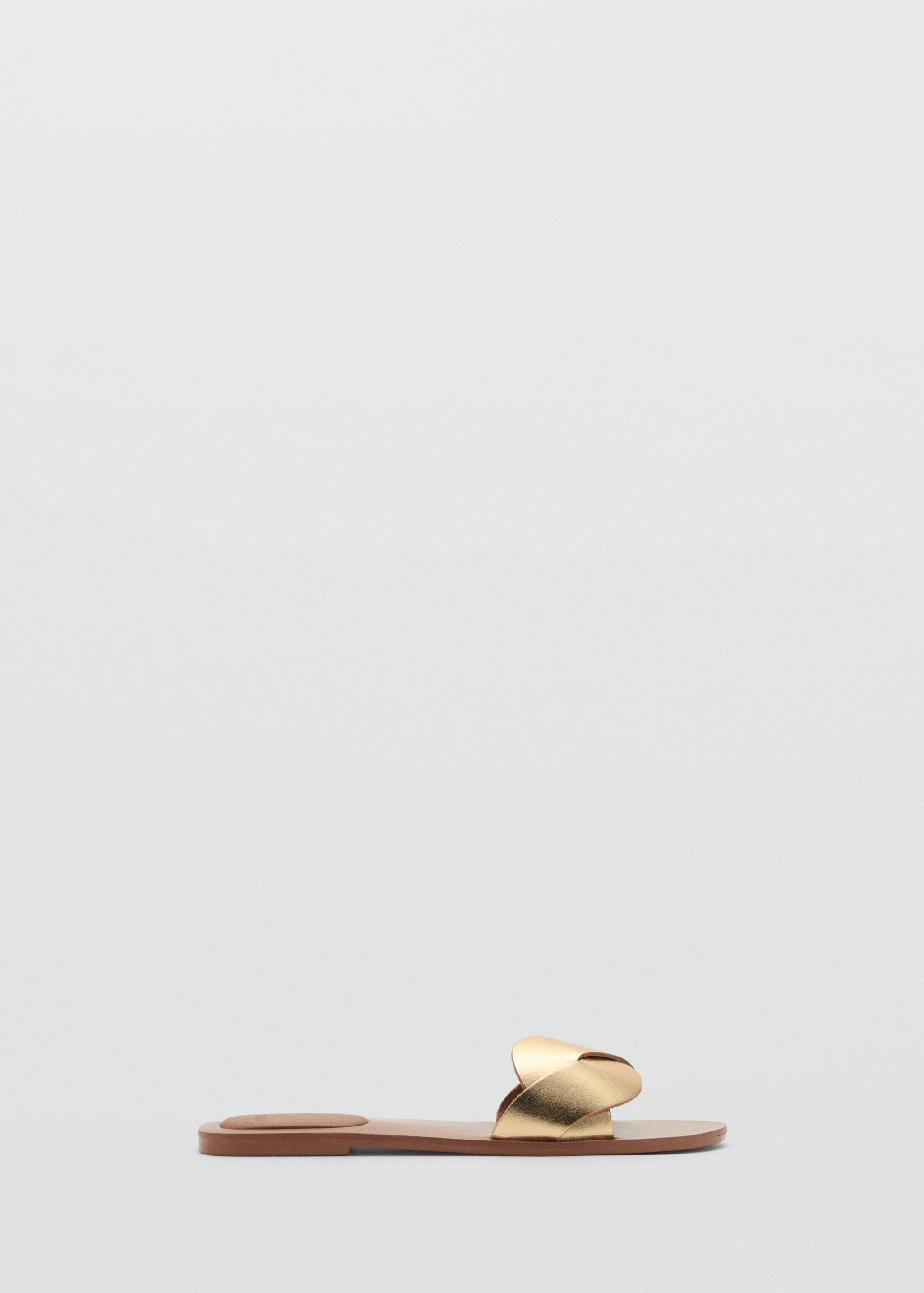 Leather straps sandals - Article without model